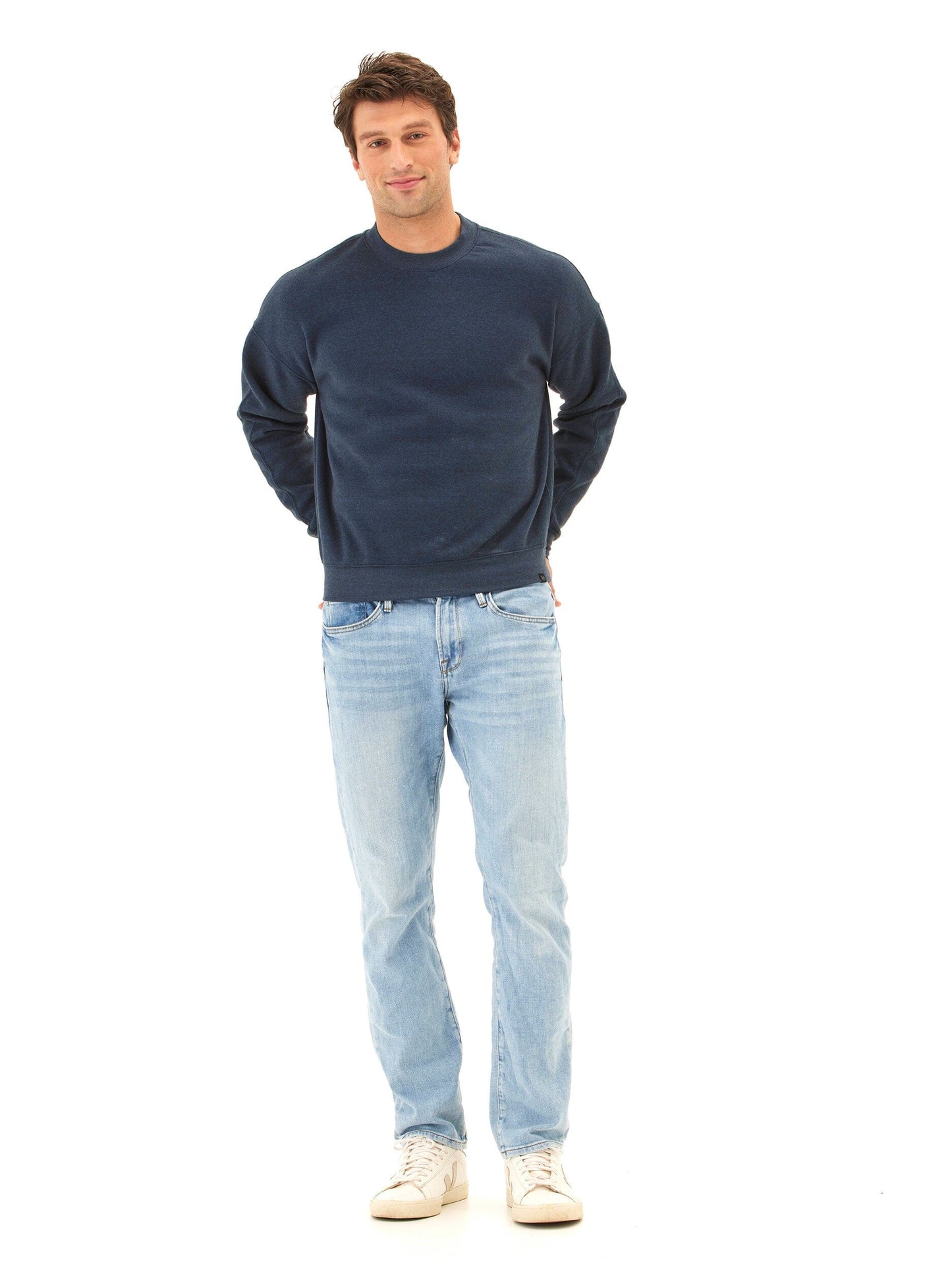 Rudy 2.0 Triblend Fleece Drop Shoulder Sweatshirt