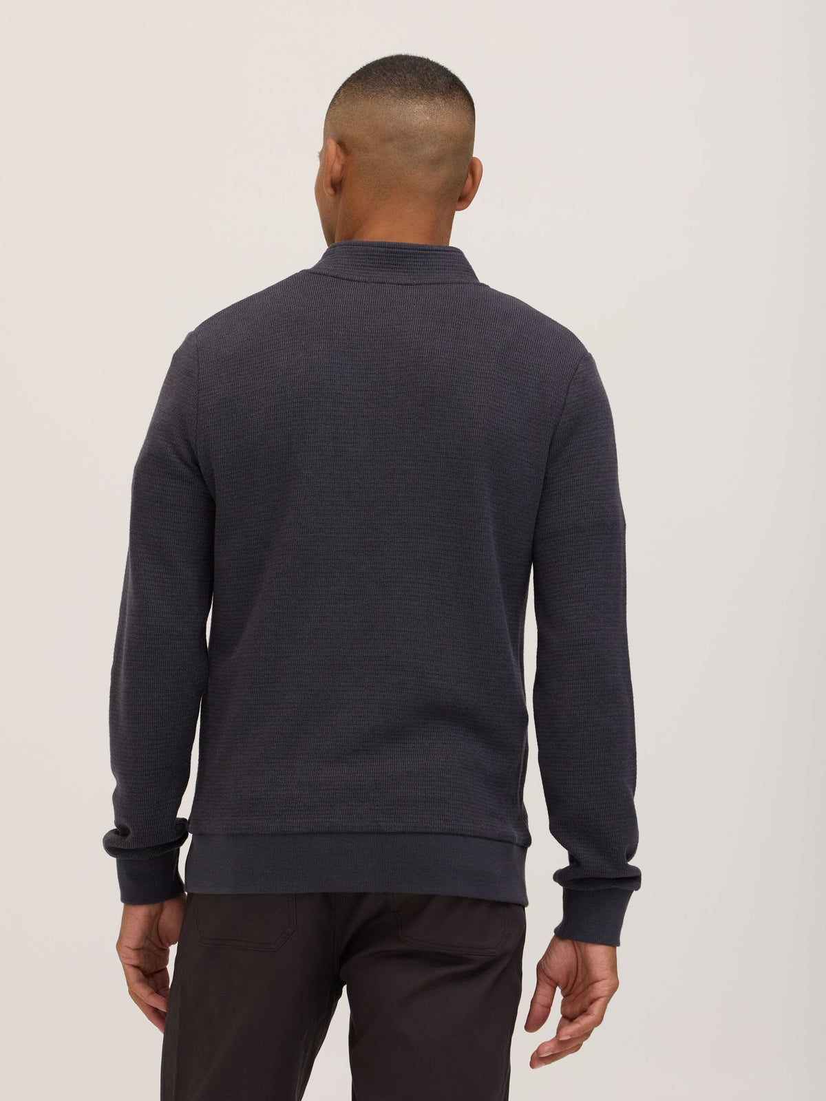 Dan Waffle Knit Quarter Zip