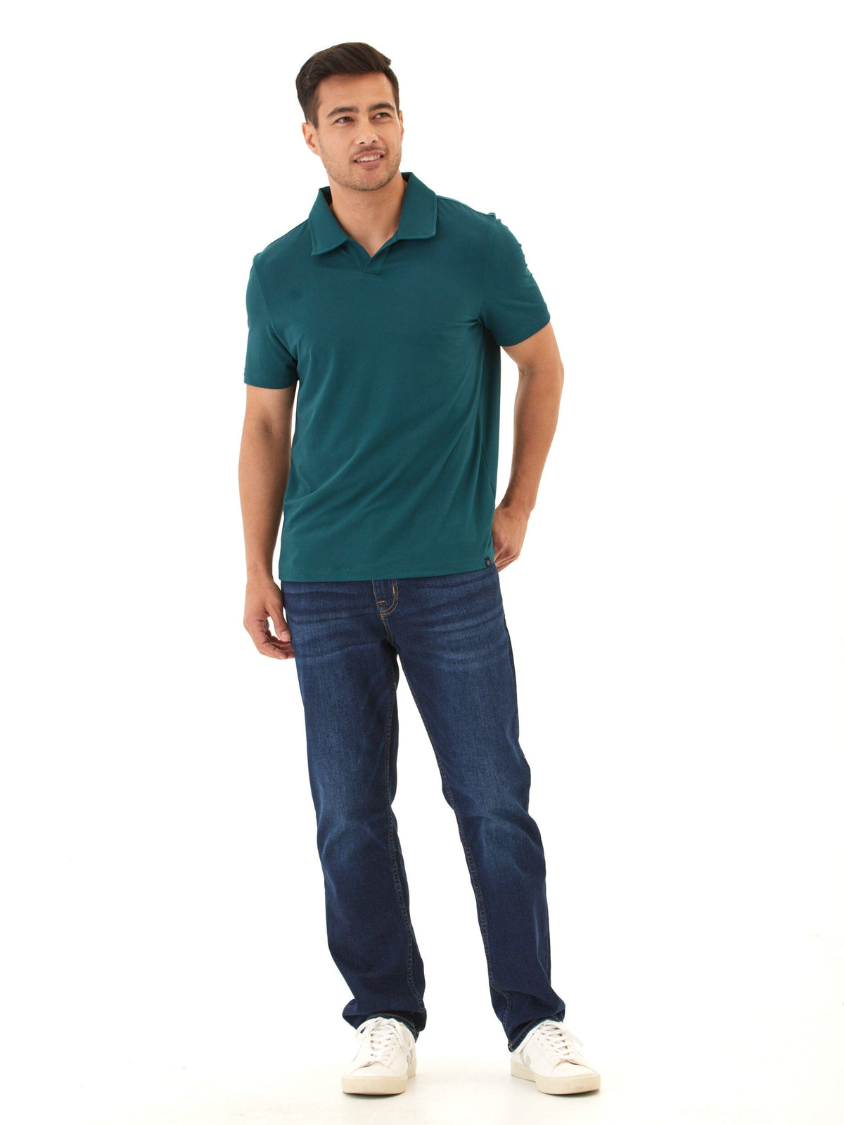 Jared Luxe Jersey Short Sleeve Polo