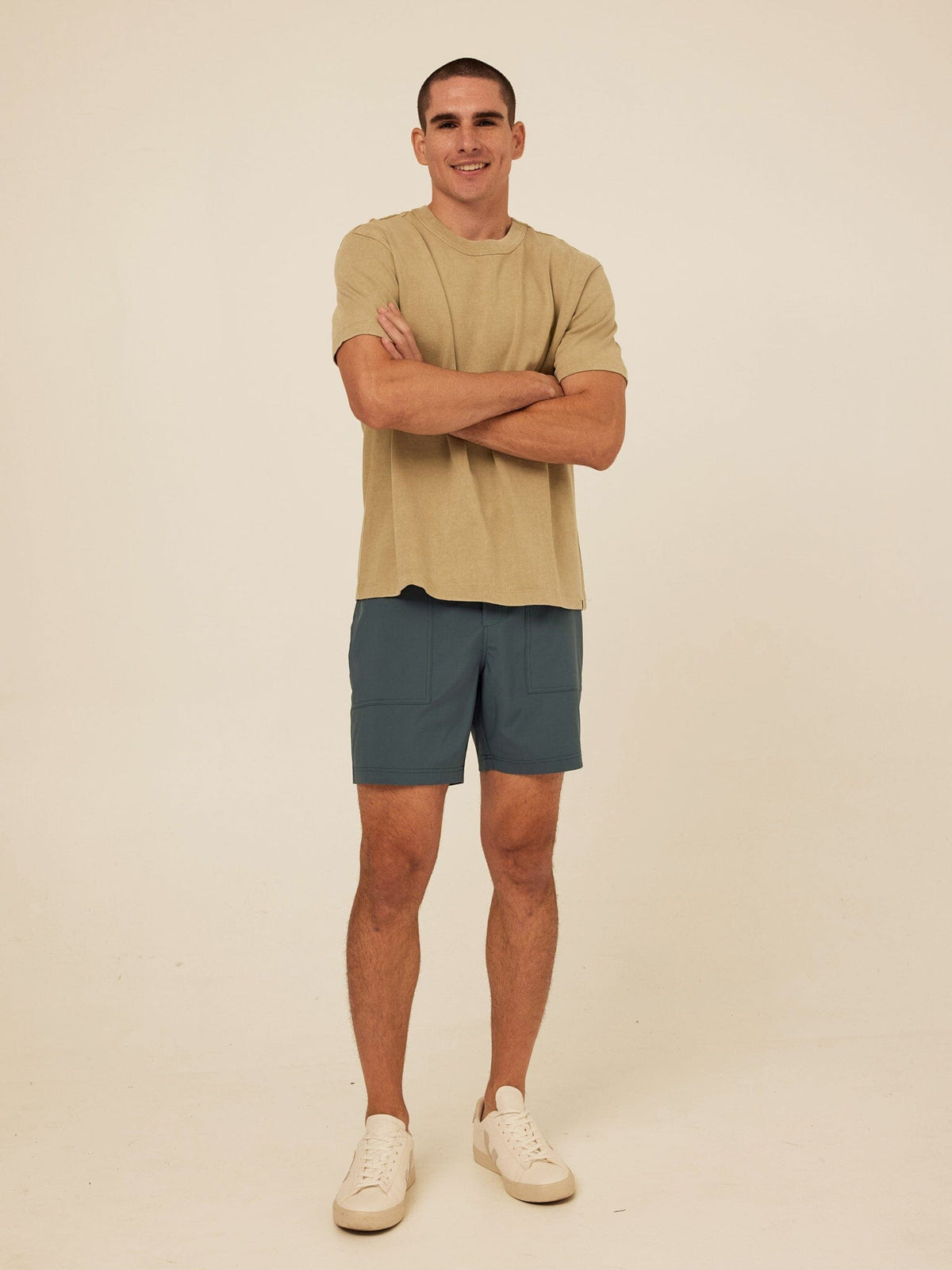 Johnny Relaxed Fit Mineral Wash Jersey Tee