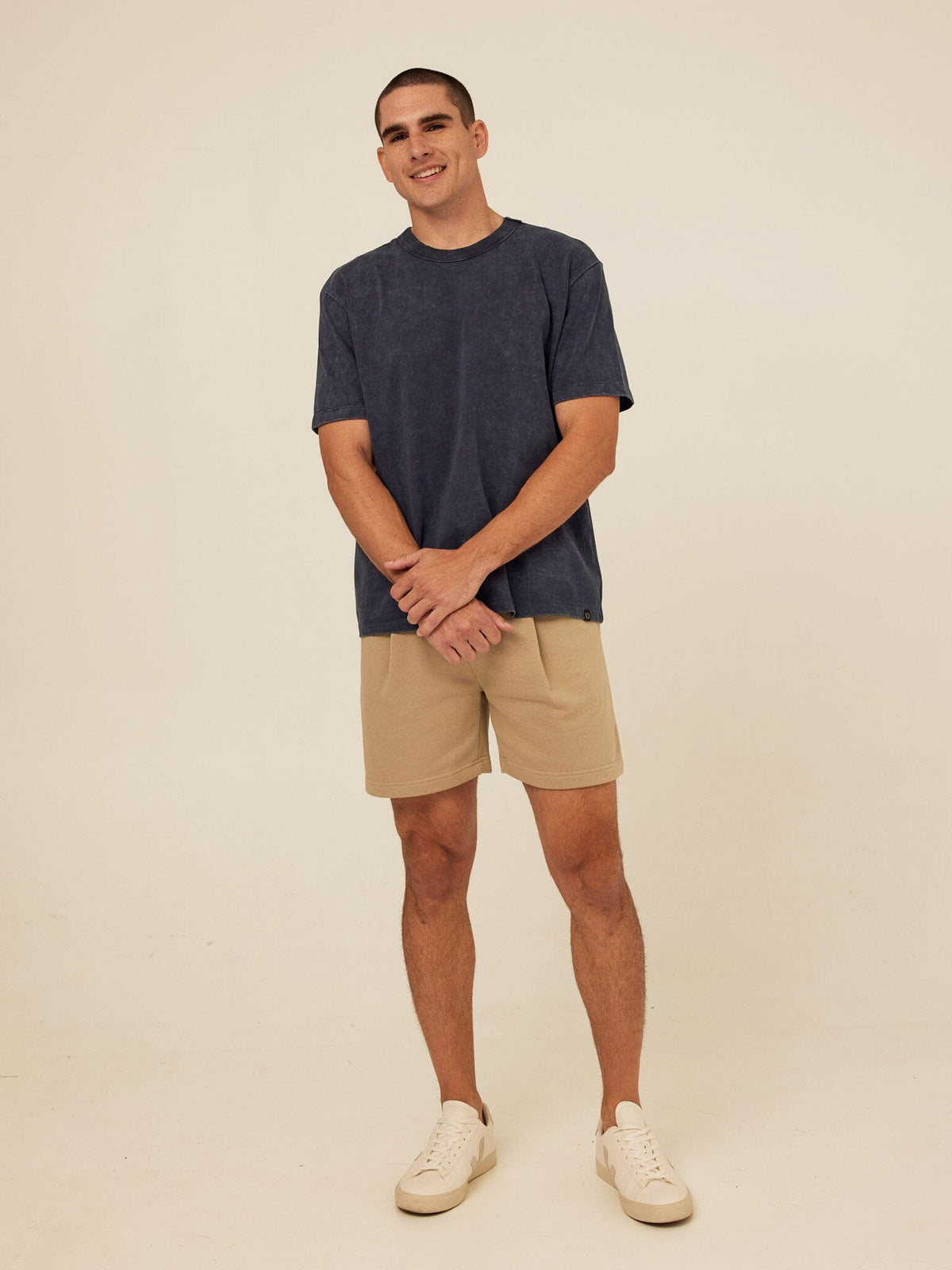 Johnny Relaxed Fit Mineral Wash Jersey Tee