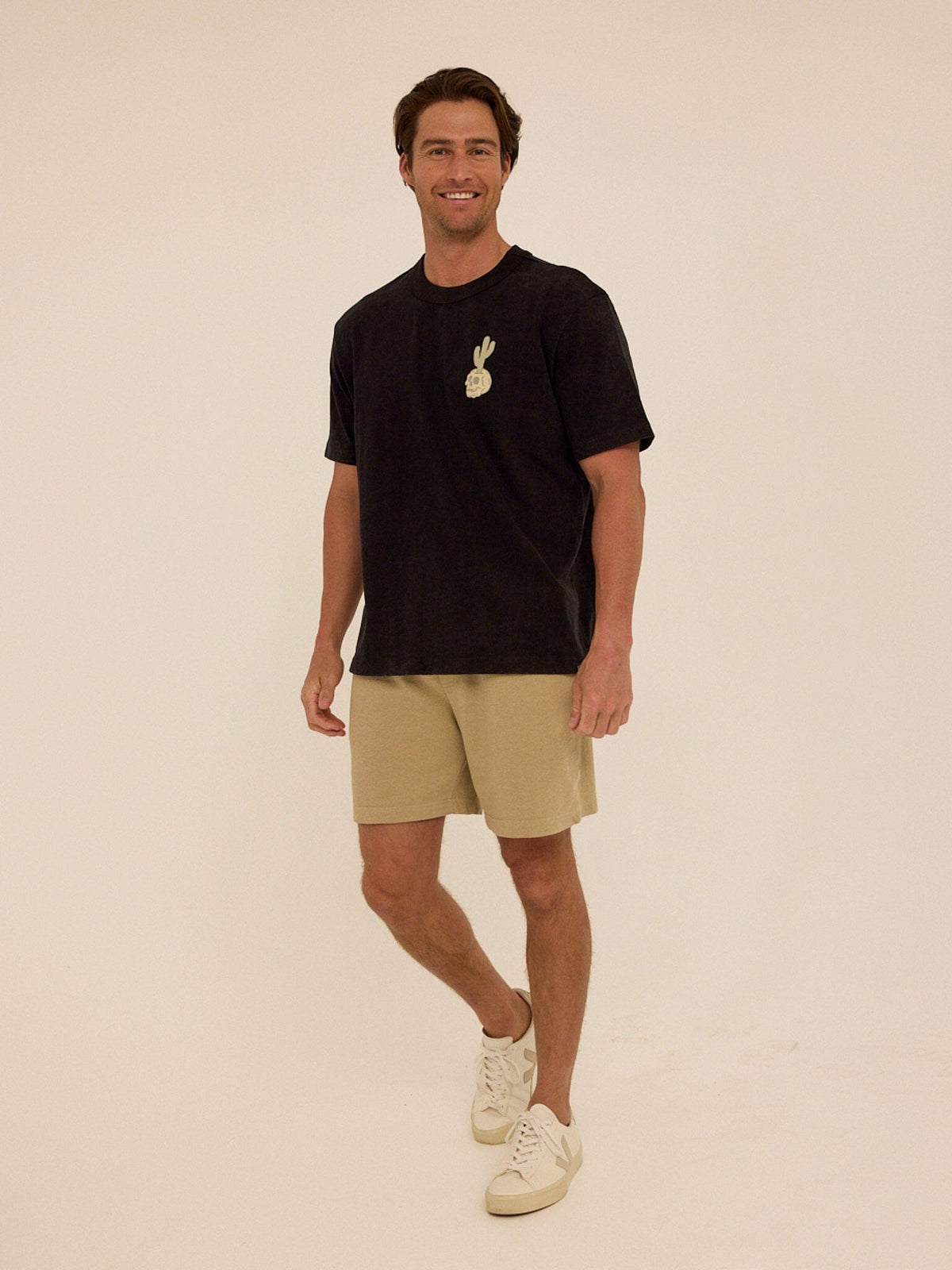 Mineral Wash Relaxed Fit Graphic Tee
