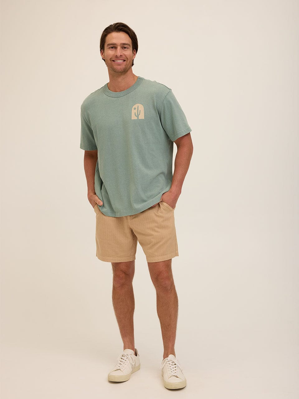 Mineral Wash Relaxed Fit Graphic Tee