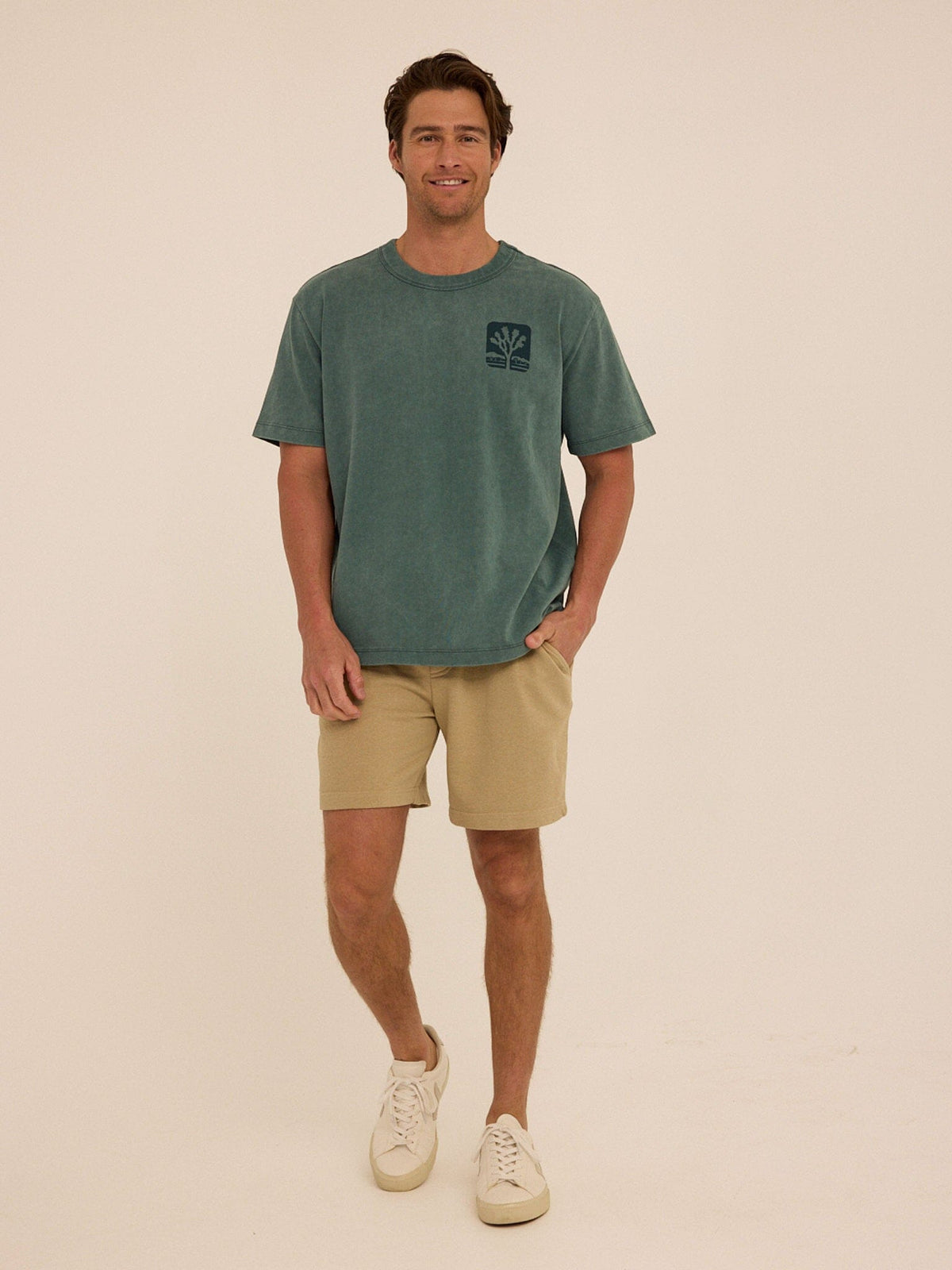 Mineral Wash Relaxed Fit Graphic Tee
