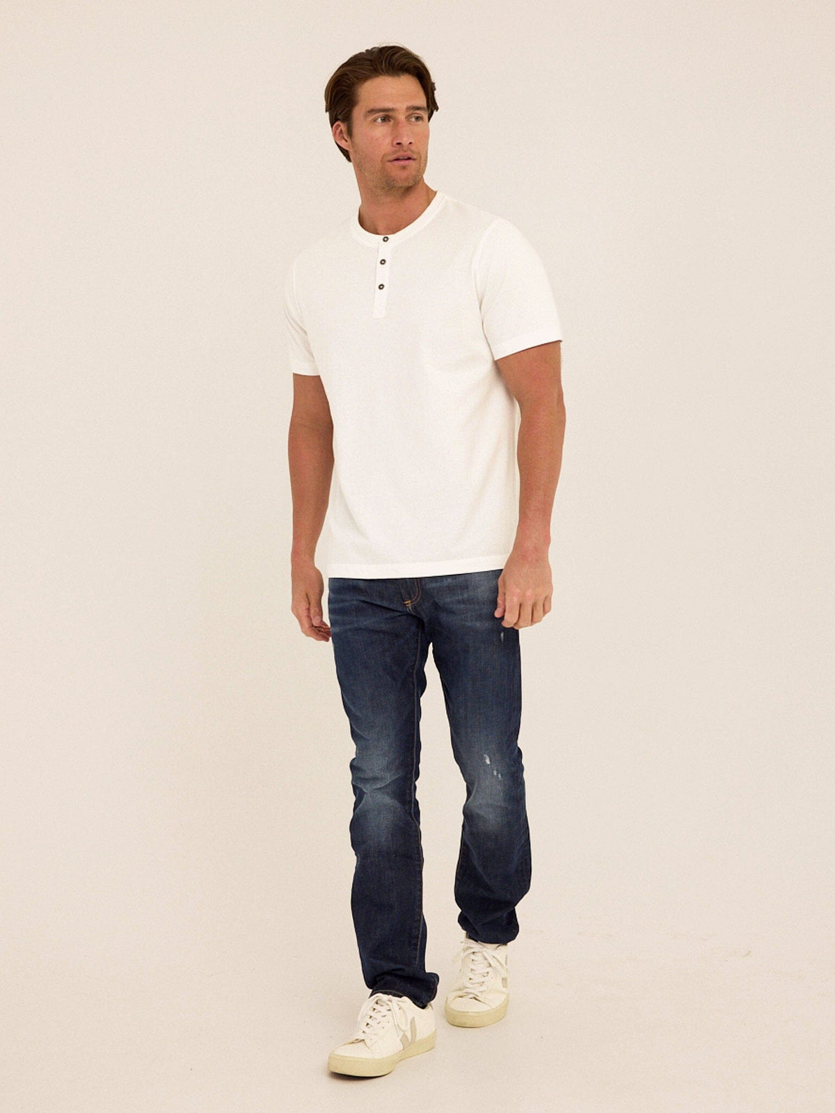 Shayne Organic Cotton Henley