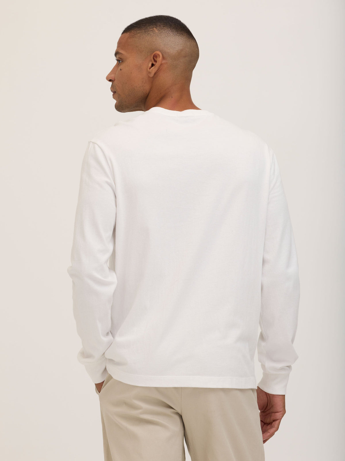 Doug Essential Jersey Long Sleeve 3-Button Henley