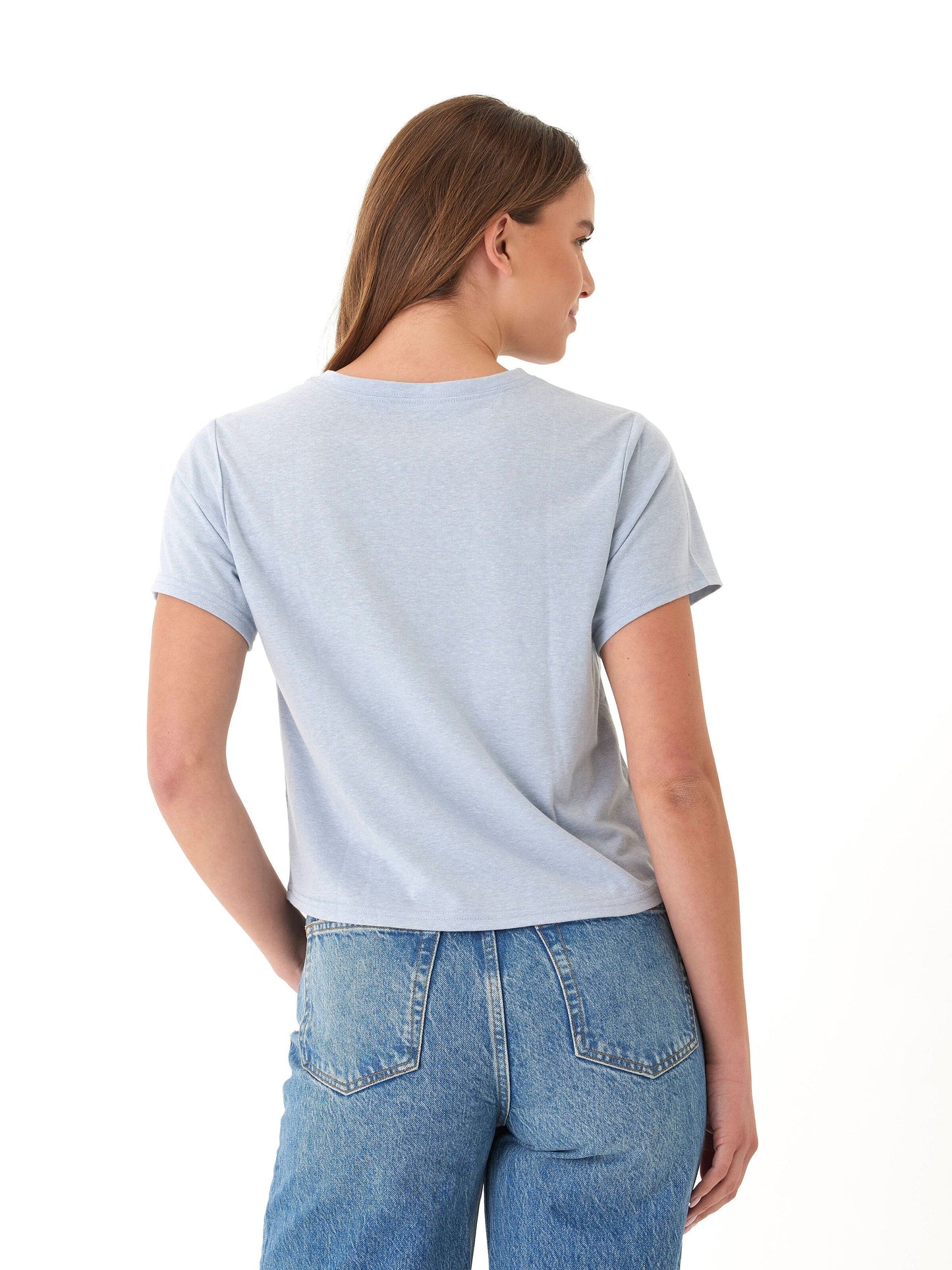 Shelbie Triblend Jersey Pocket Tee