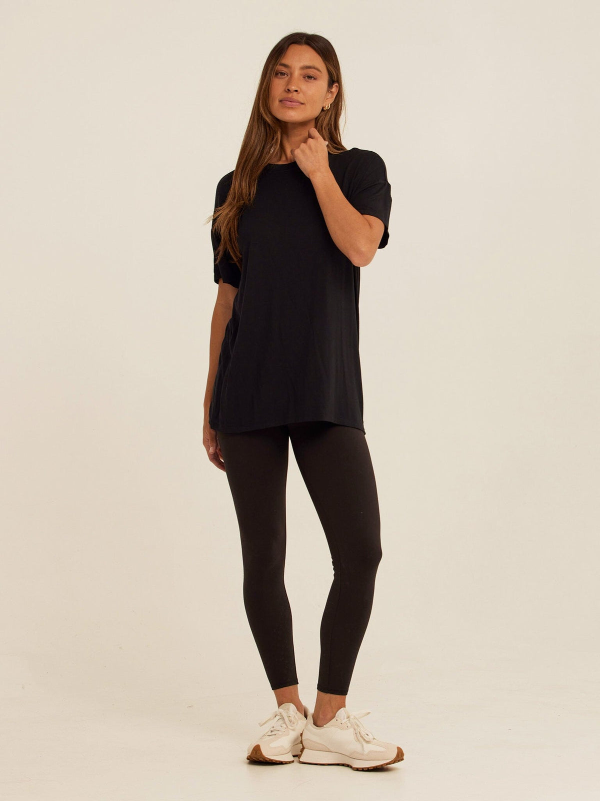 Andie Tencel Jersey Relaxed Tee