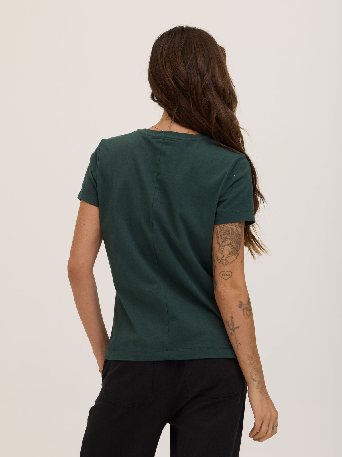 Aria Essential Jersey V-Neck Tee