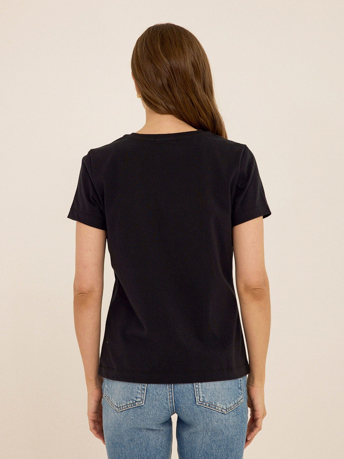 Aria Essential Jersey V-Neck Tee