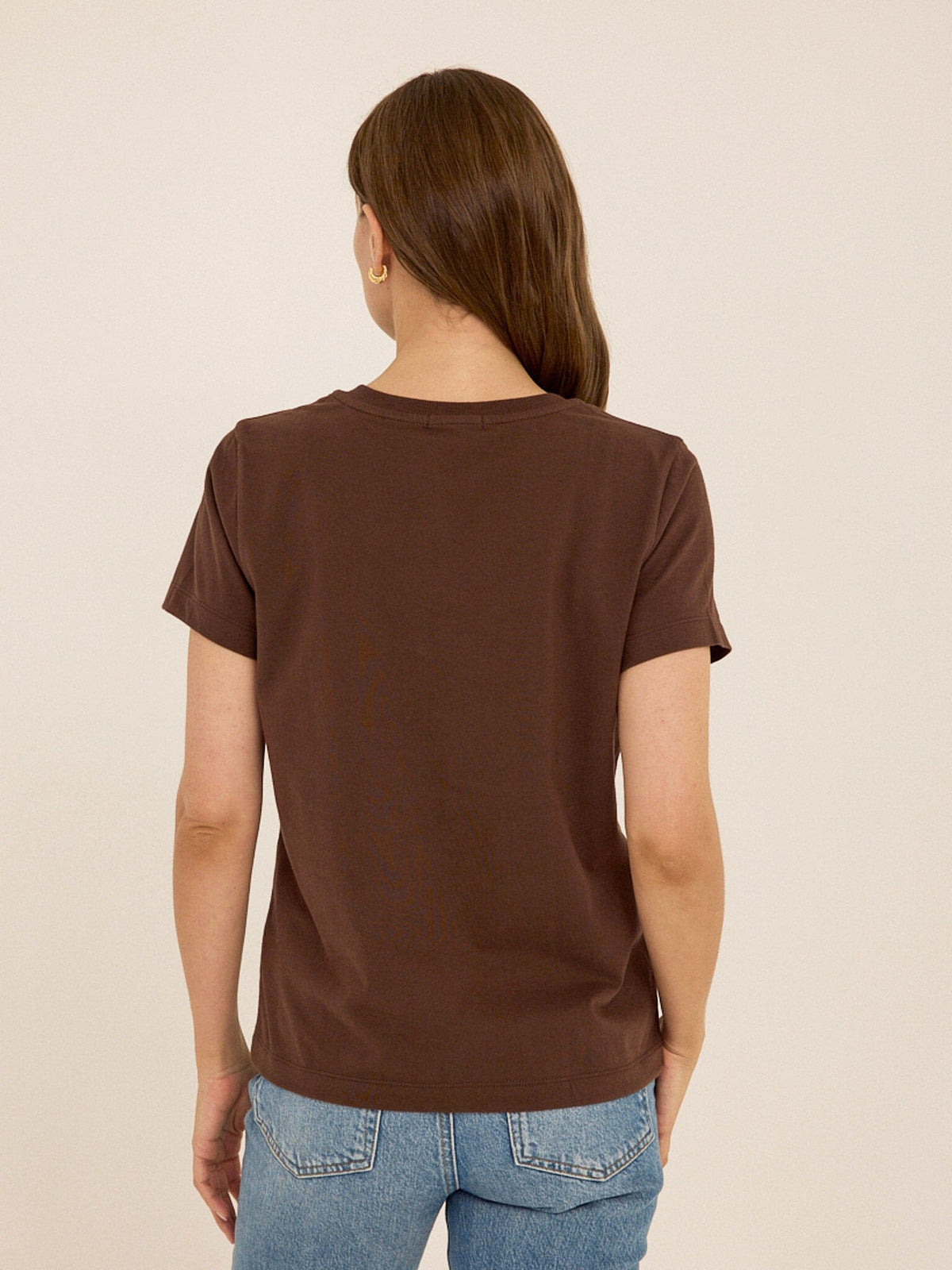 Aria Essential Jersey V-Neck Tee