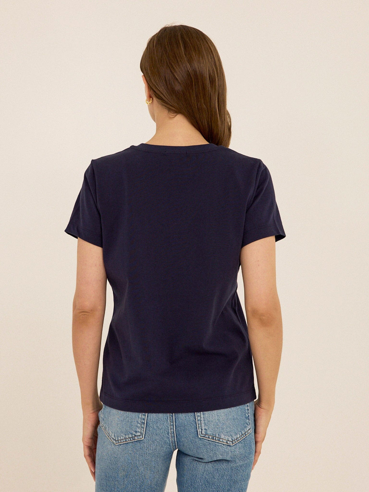 Aria Essential Jersey V-Neck Tee