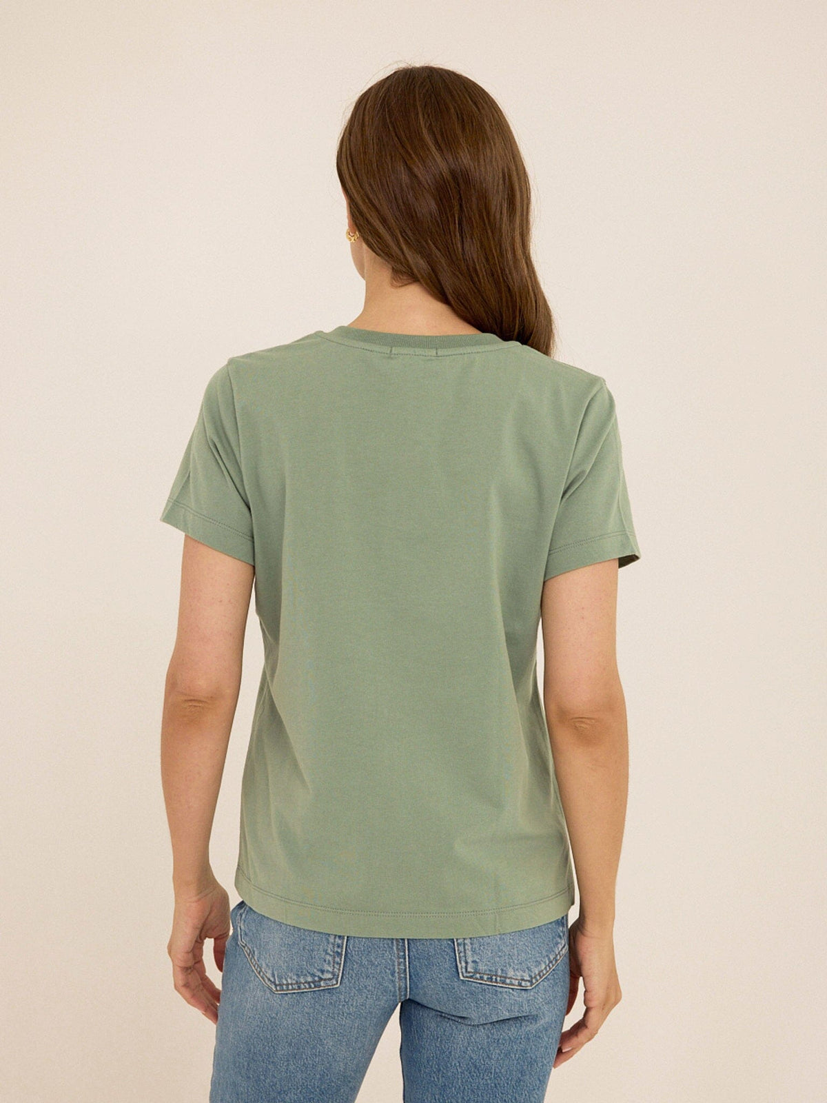 Aria Essential Jersey V-Neck Tee