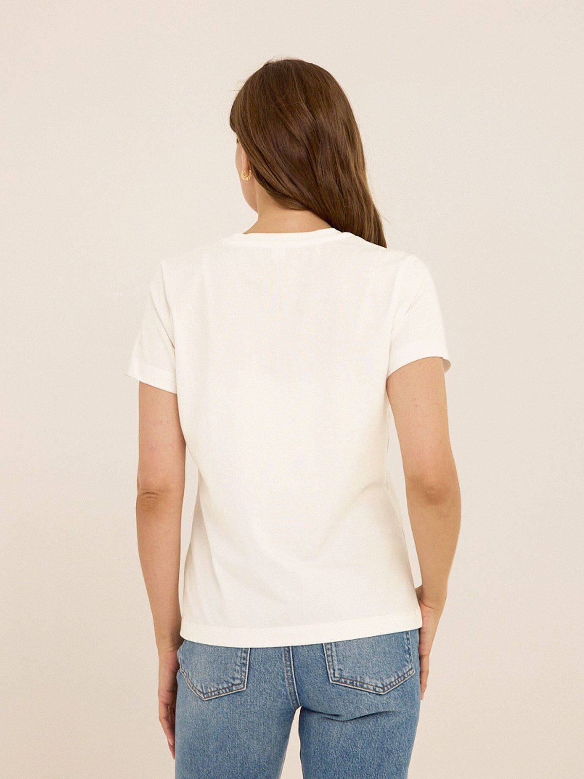 Aria Essential Jersey V-Neck Tee