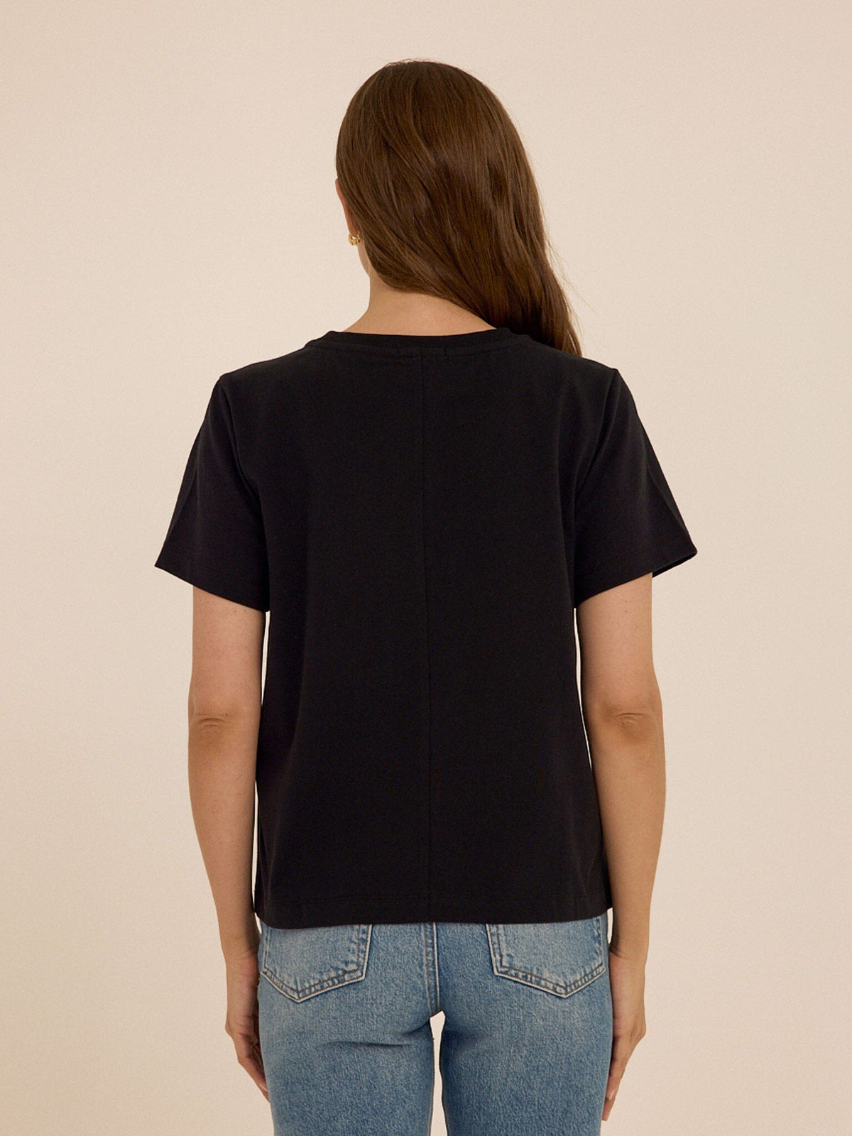 Beth Essential Jersey Pocket Tee
