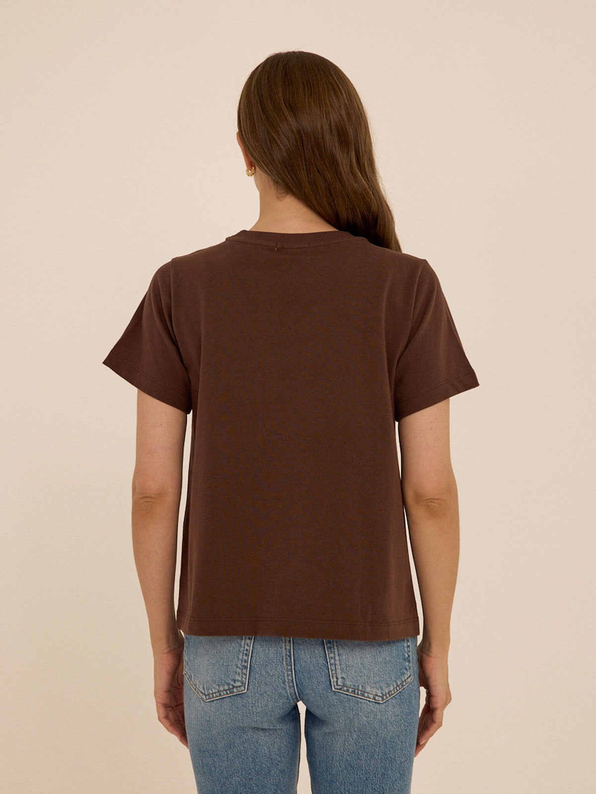Beth Essential Jersey Pocket Tee