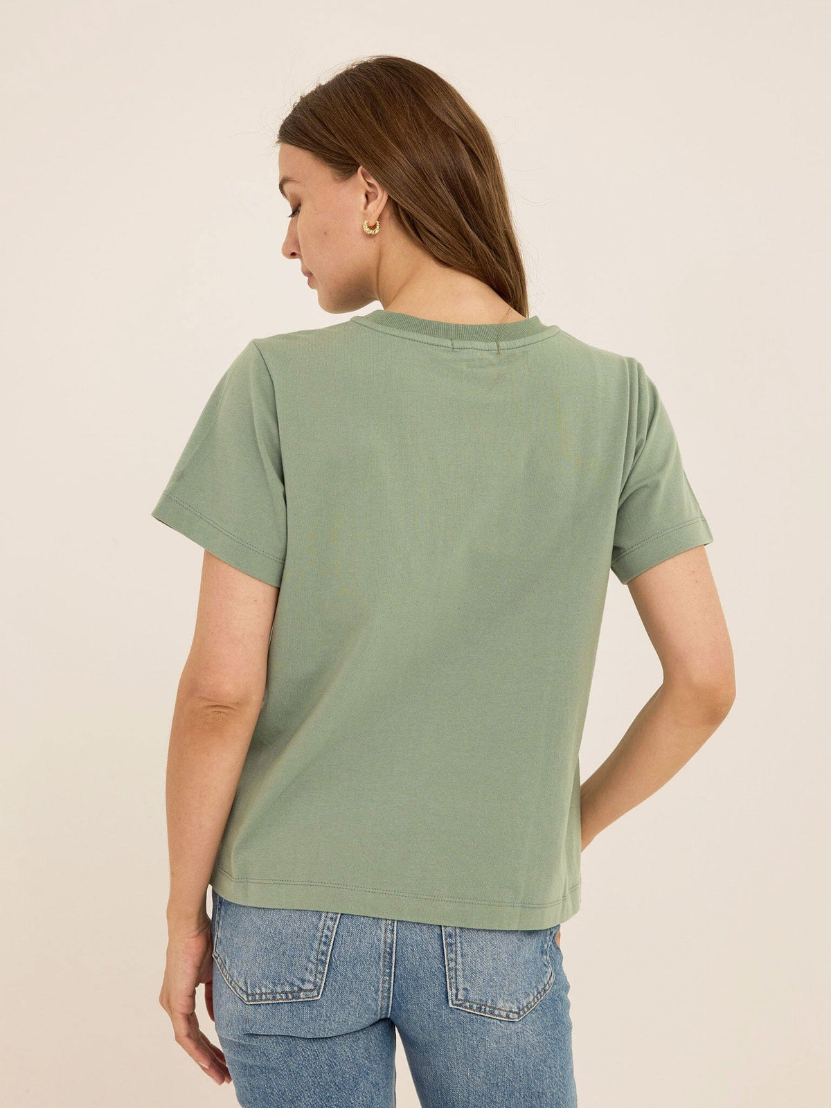 Beth Essential Jersey Pocket Tee