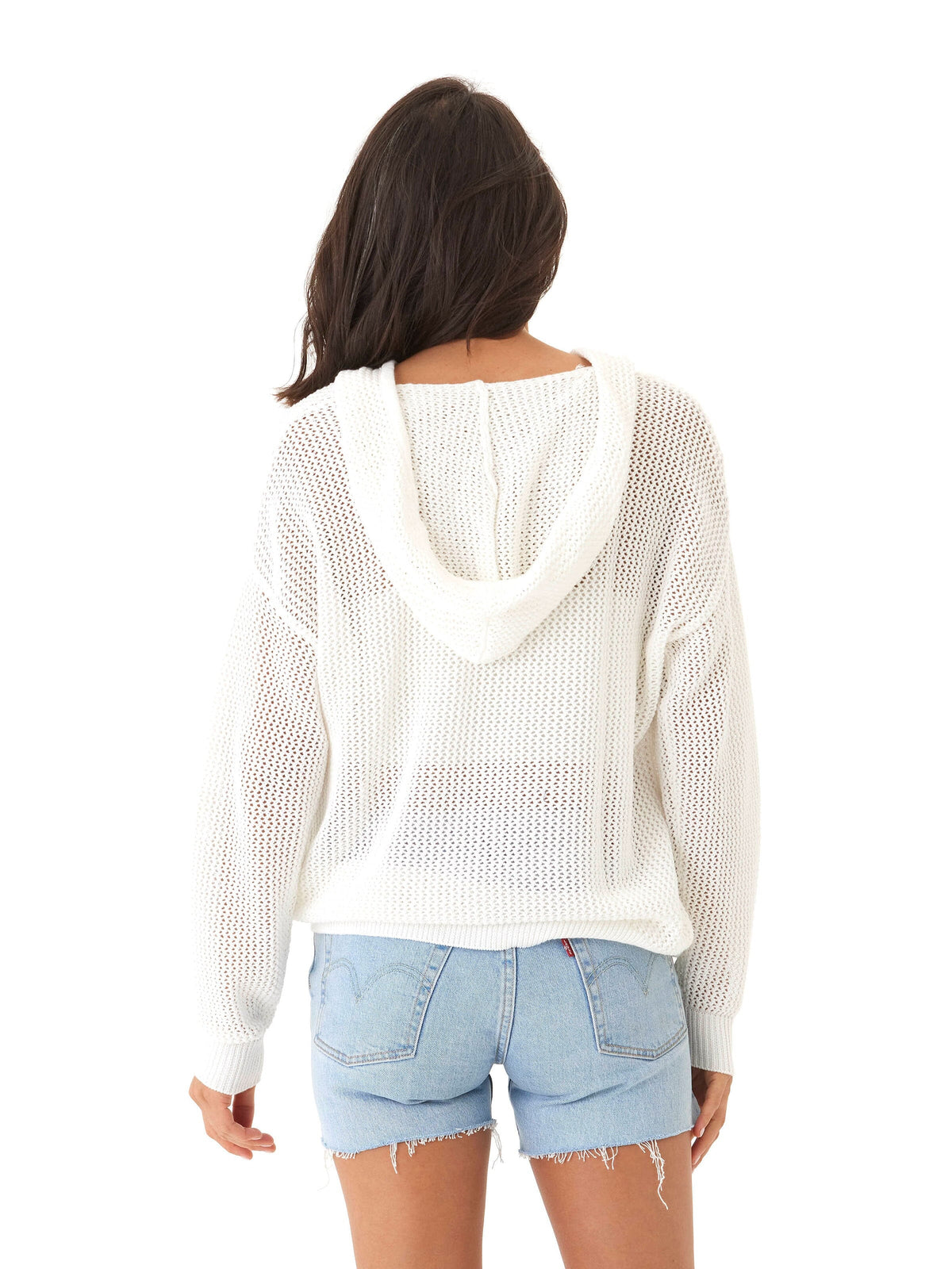 Laurel Beach Knit Pullover Hoodie