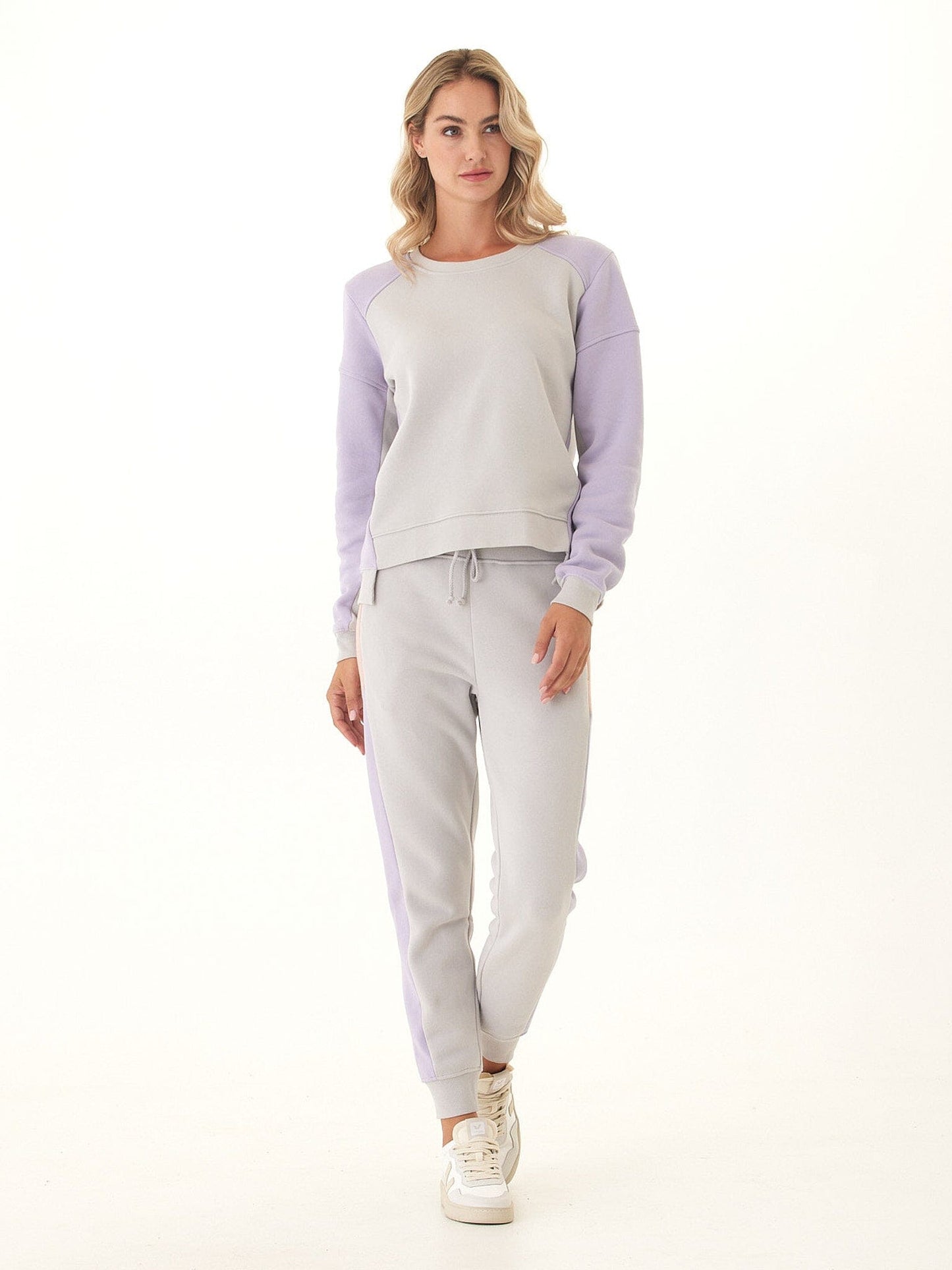 Libby Colorblock Fleece Pullover