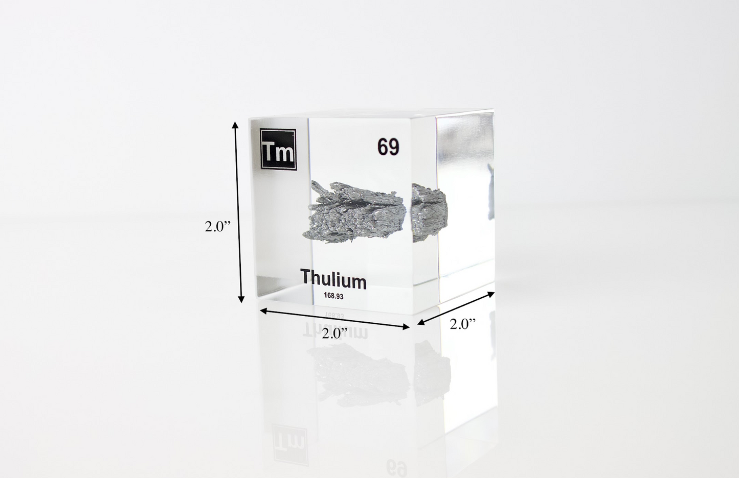 Thulium Element Cube