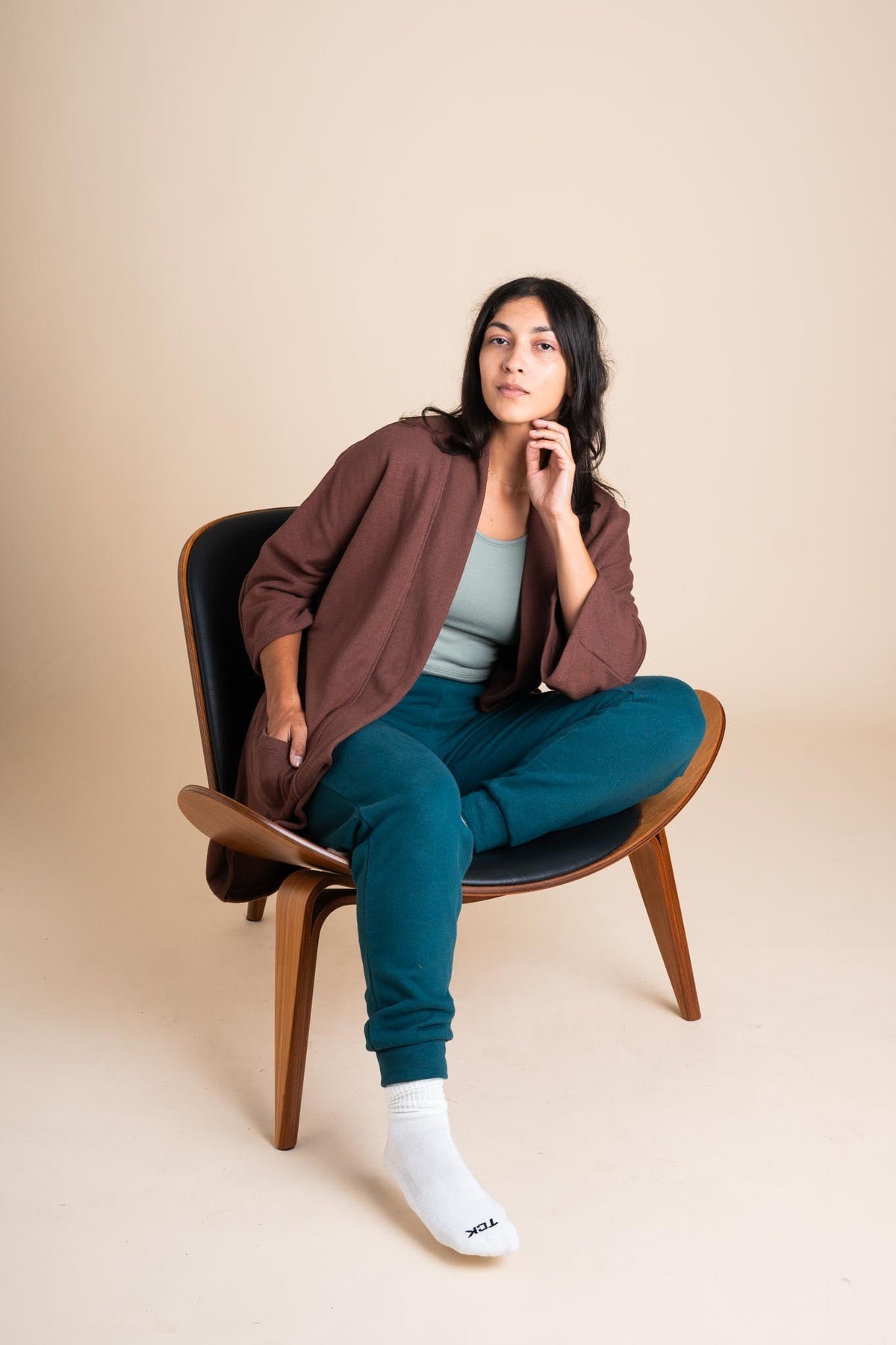 Timberline Cardigan (Updated) in Chestnut