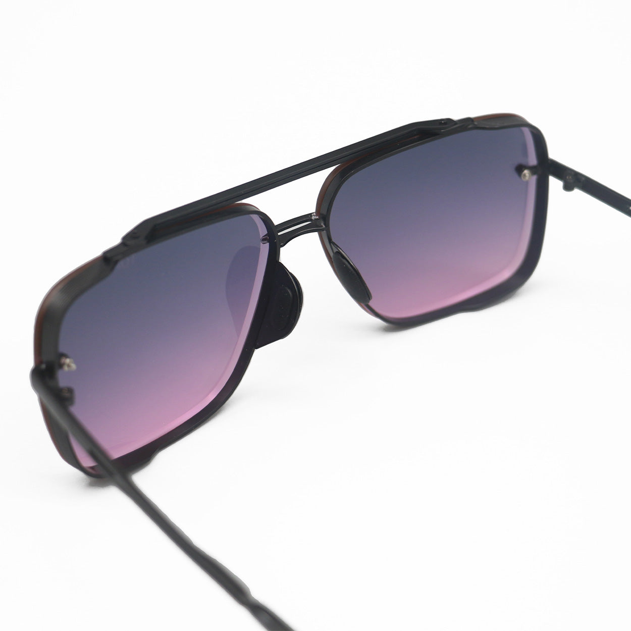 Bella Faded Purple and Pink - Tangle Free Aviator Sunglasses
