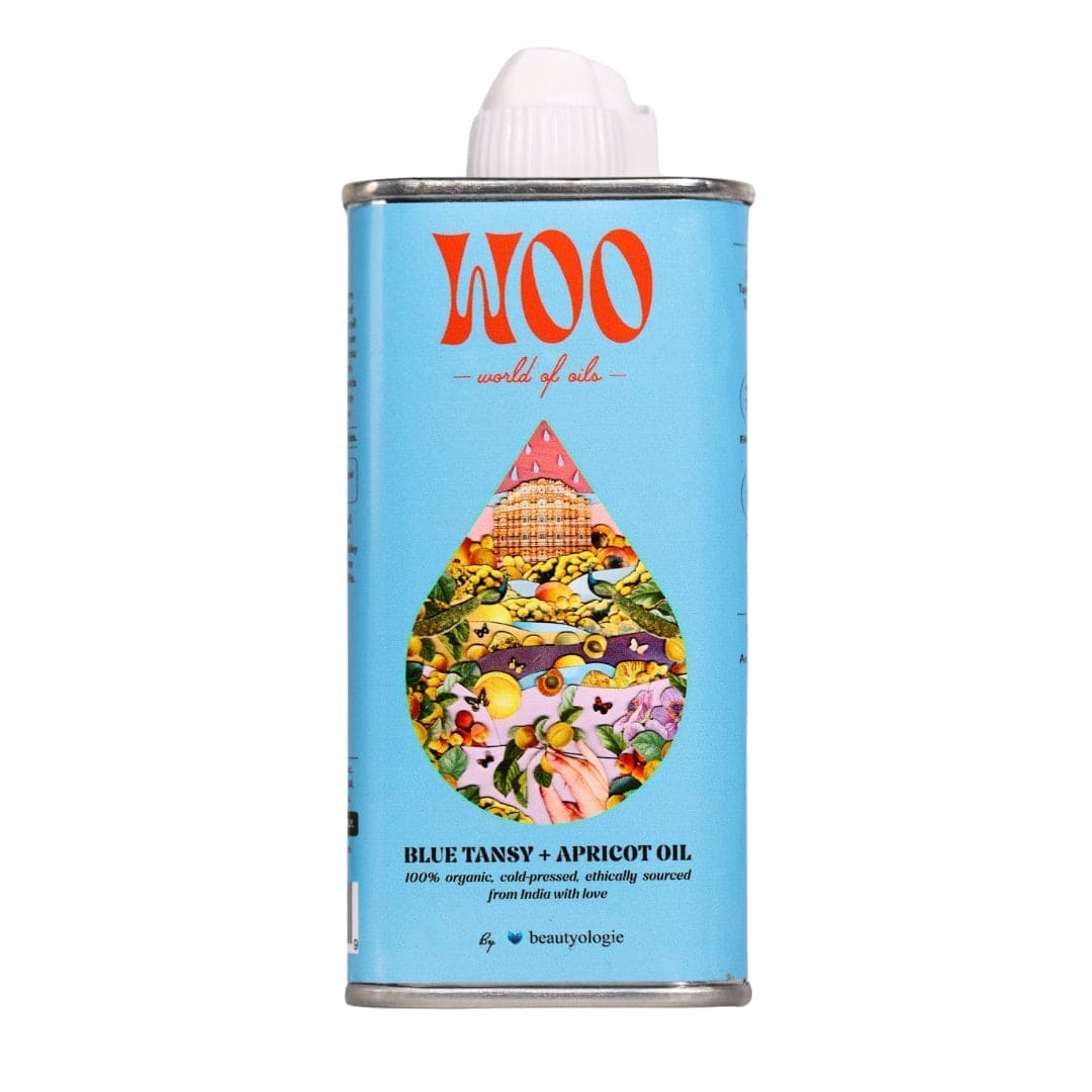 Blue Tansy + Apricot Oil, 100% Organic