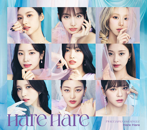 Twice 10th Japanese Single Album - Hare Hare