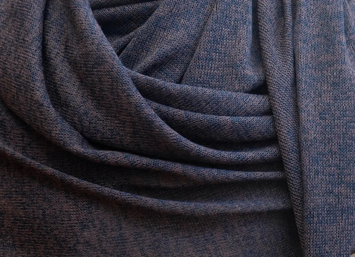 Watercolor Dusk Knit Scarf