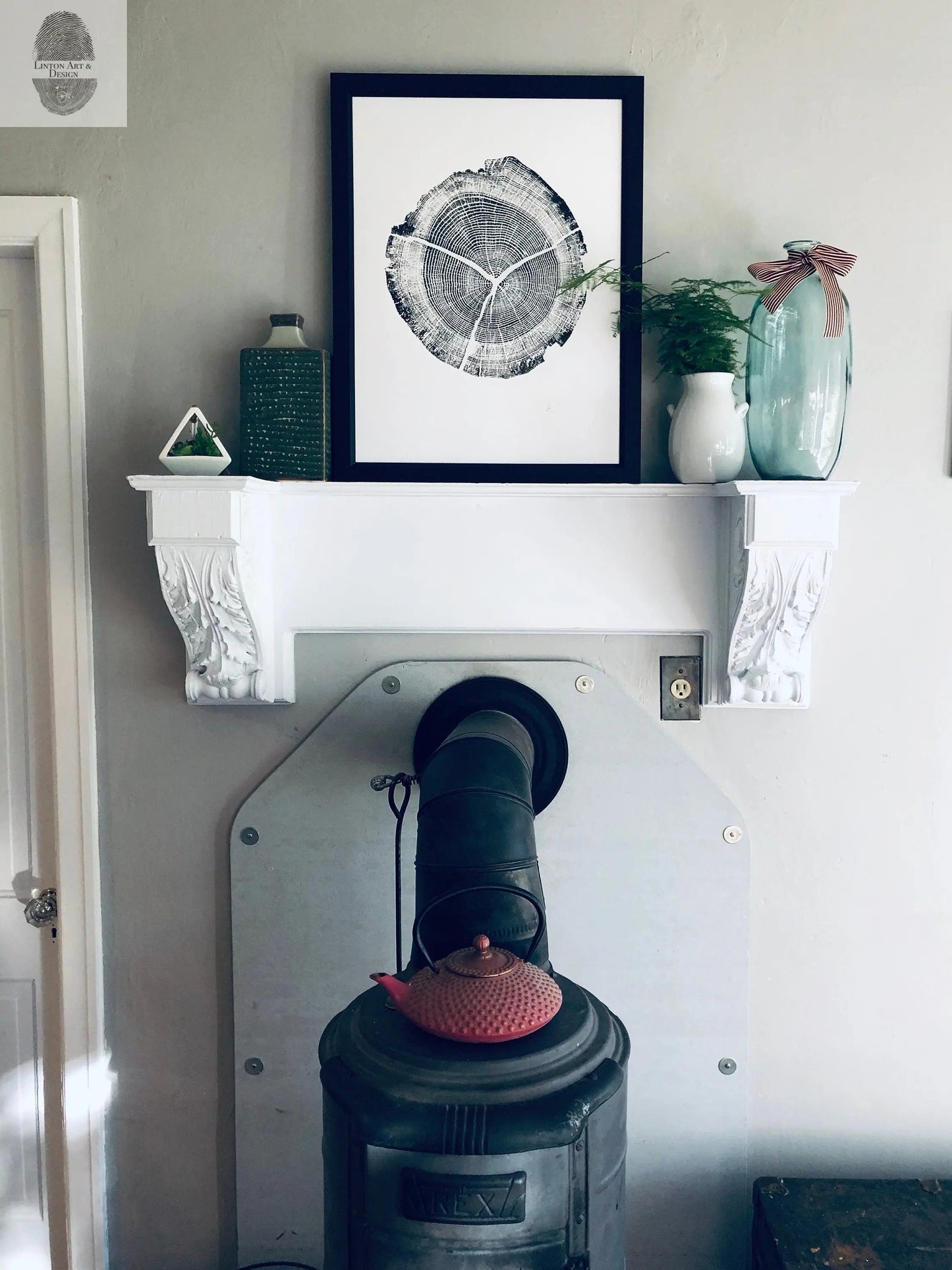 Walden Pond, Massachusetts Oak - 18x24 print