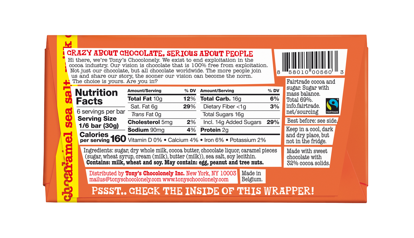 Milk Chocolate Caramel Sea Salt
