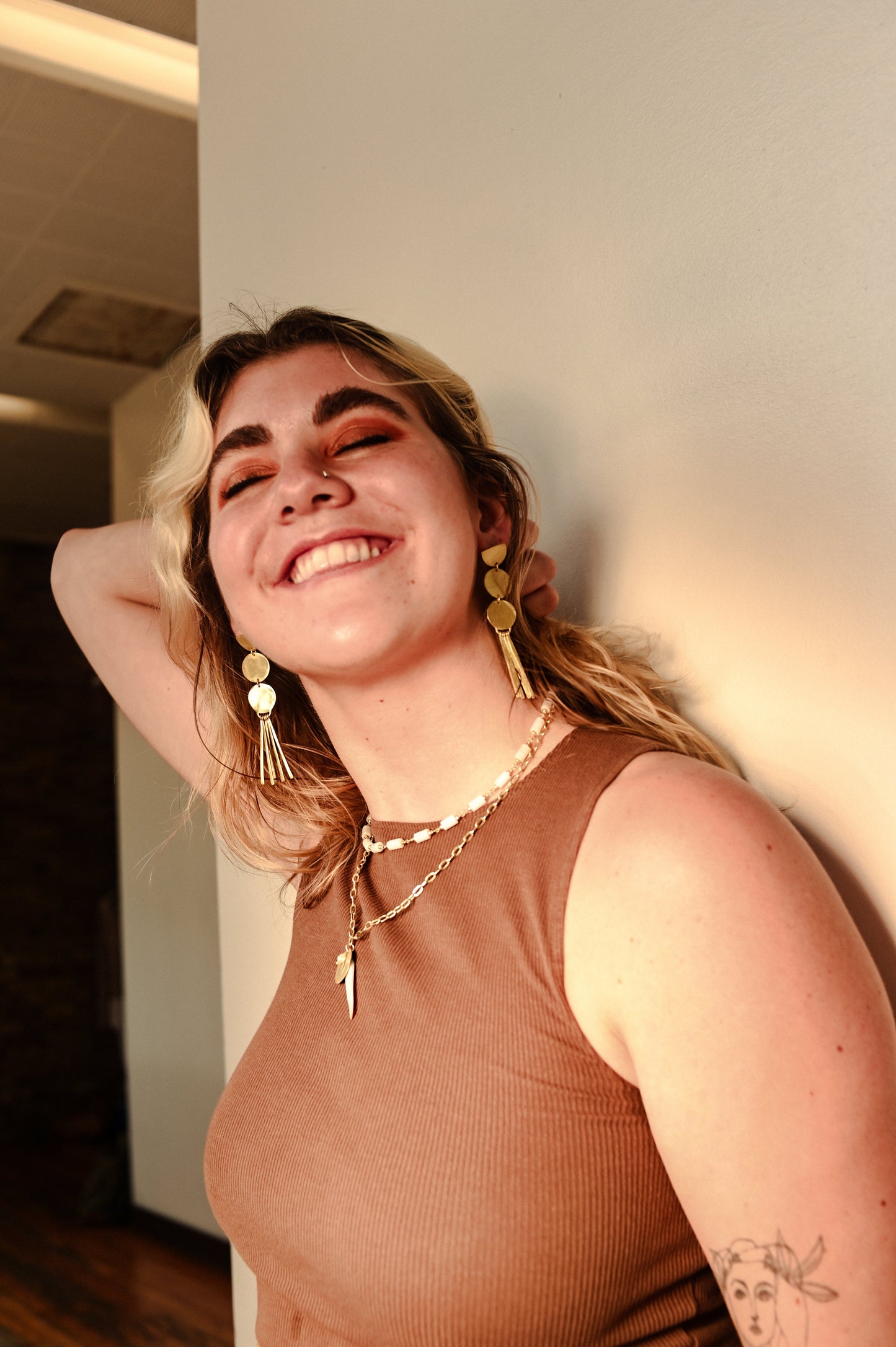 Sticks and Stones Dangle Earrings