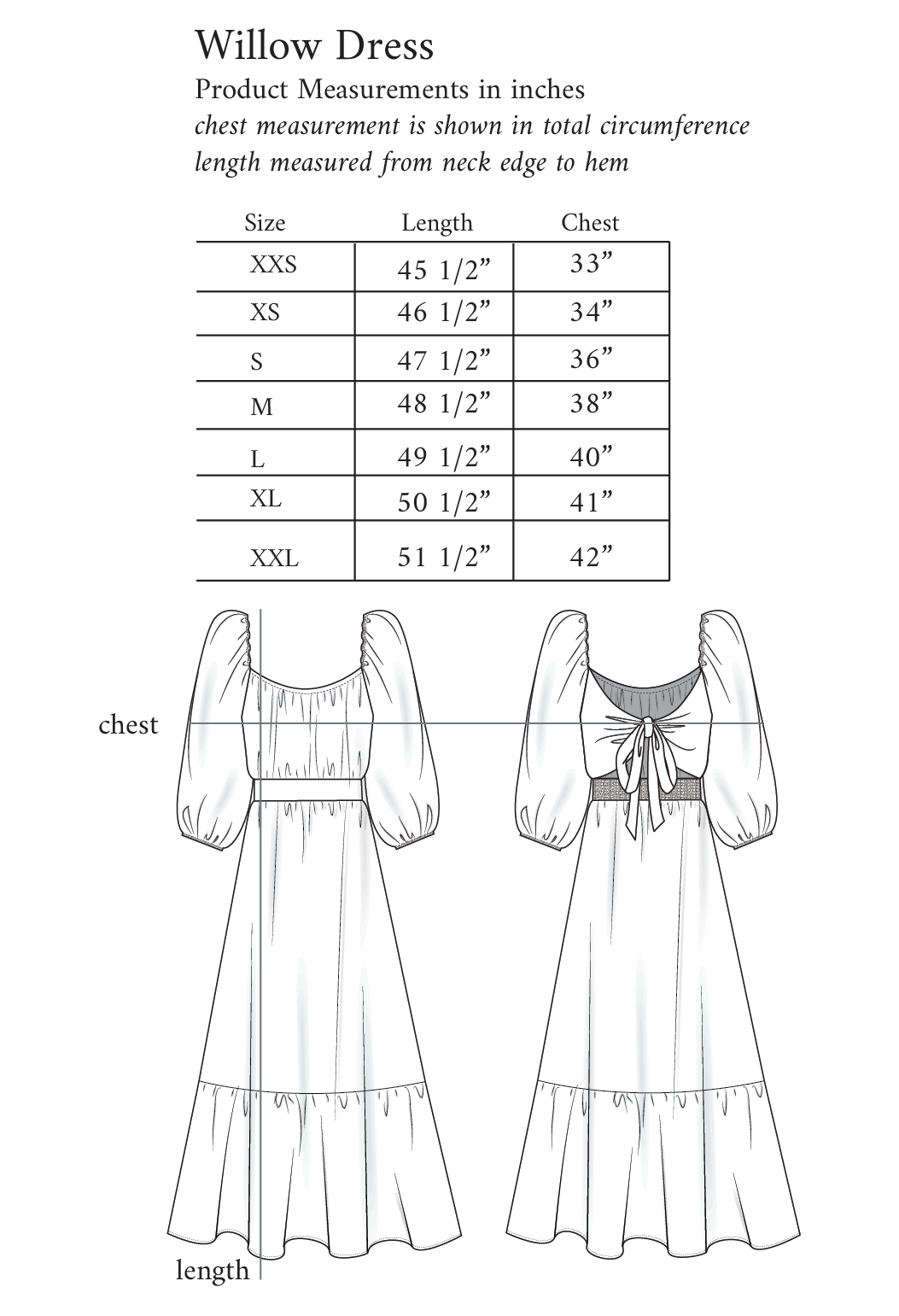 Willow Dress - Osadia Concept Store