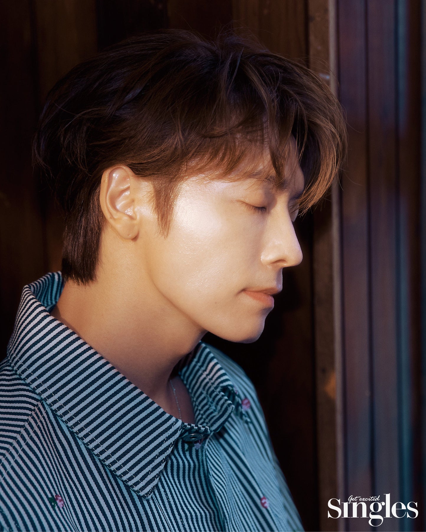 Super Junior Donghae On Singles June 2023 Magazine