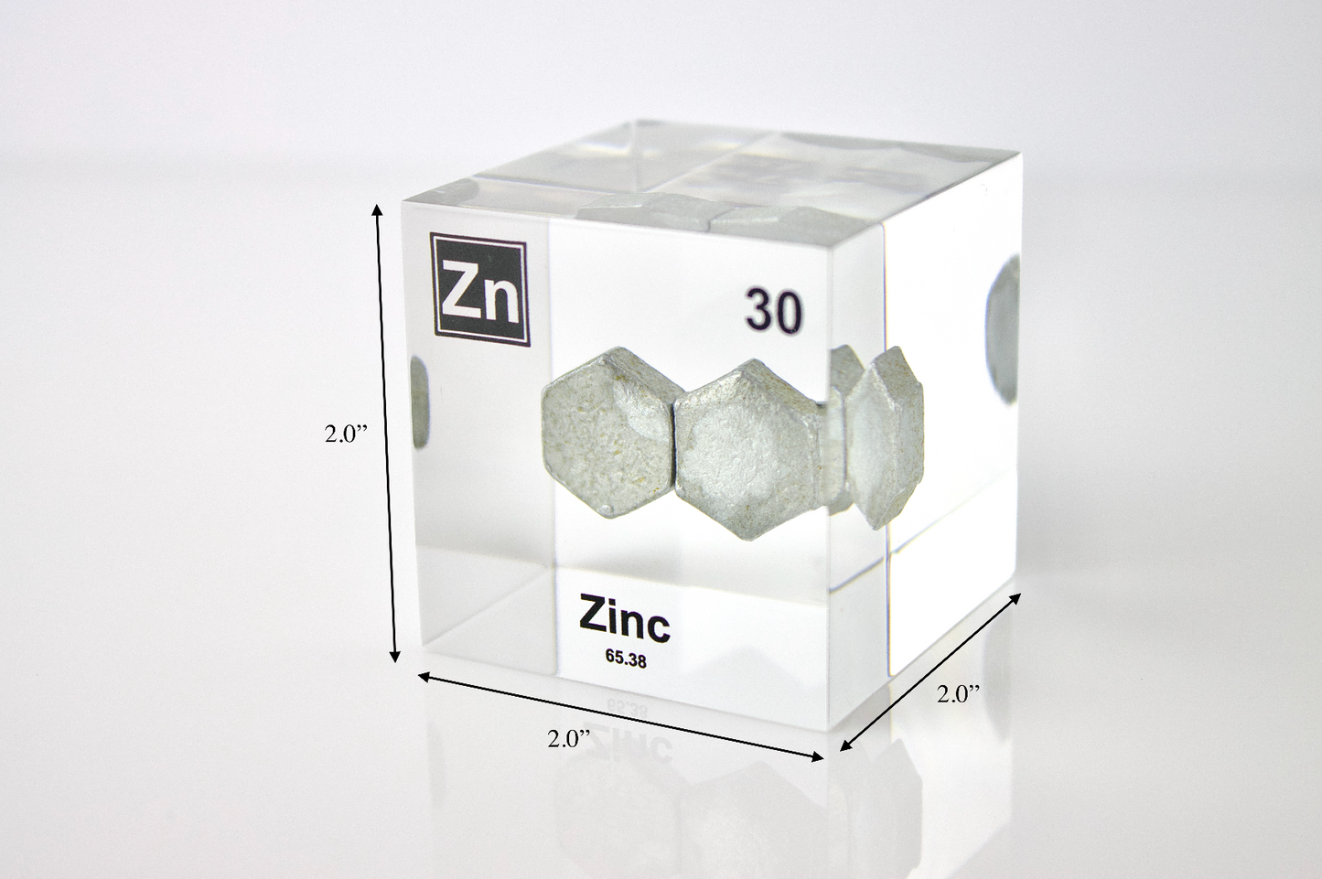Zinc Element Cube