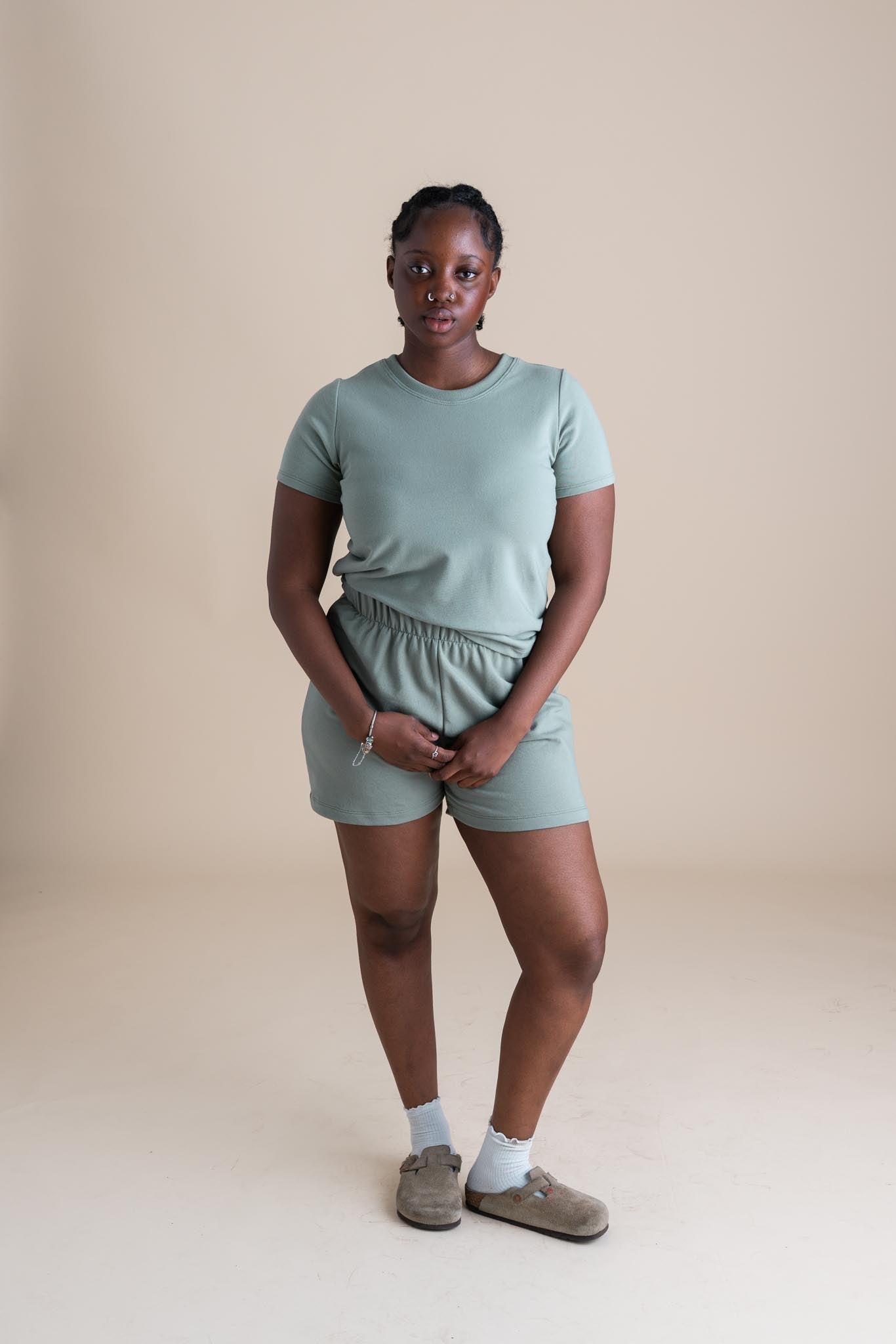 Liza Tee in Pistachio