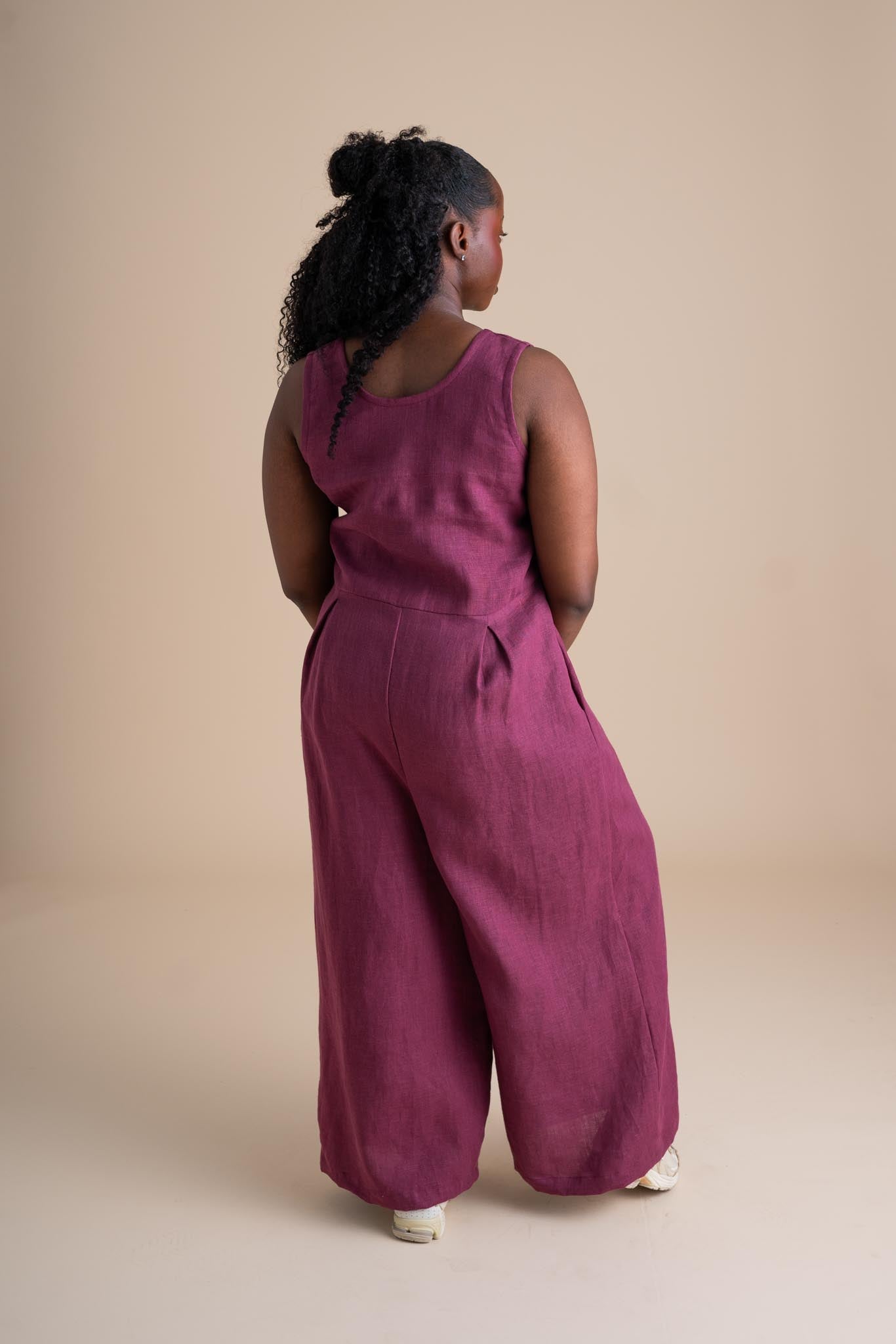 Terrace Jumpsuit in Orchid