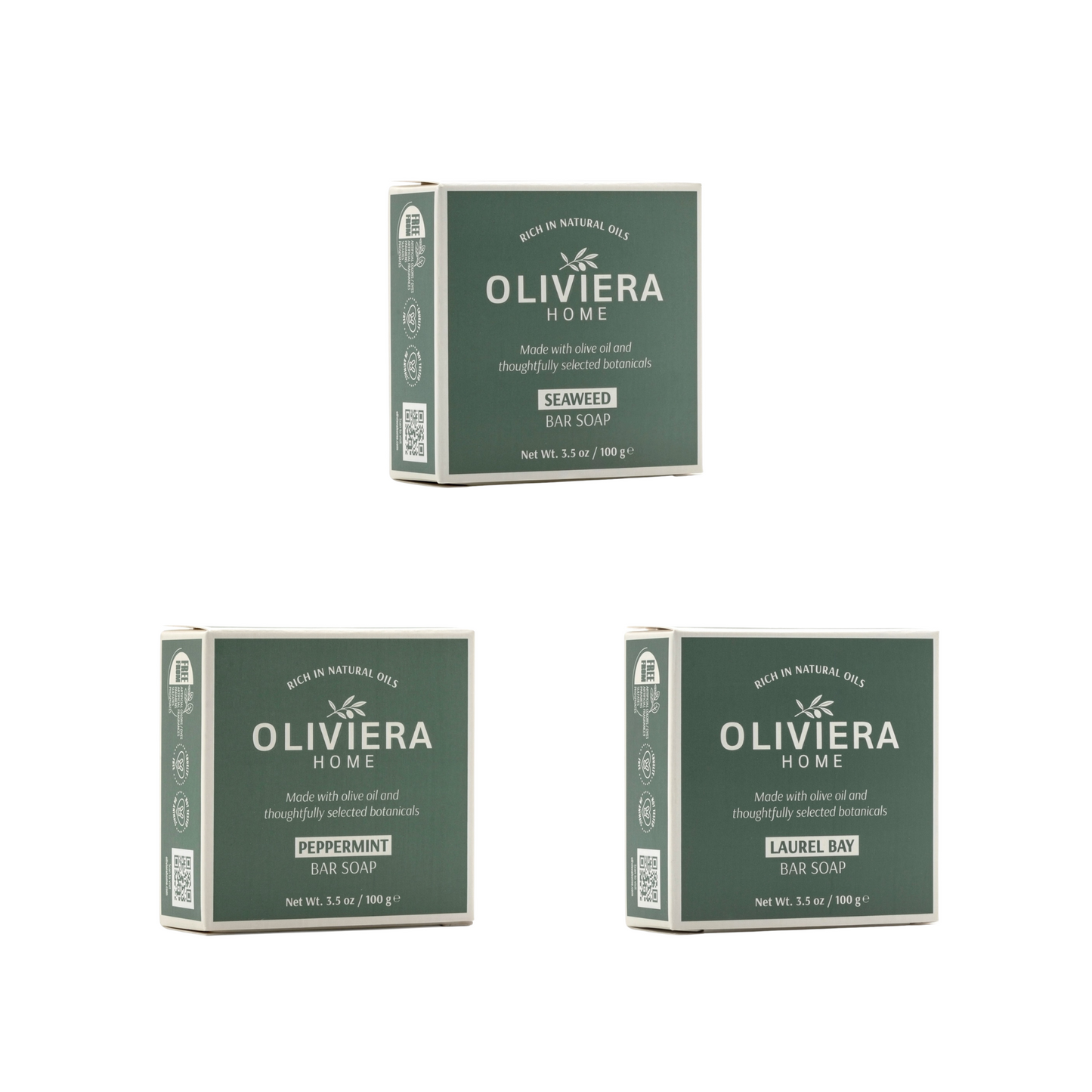 Coastal Herb Bar Soap Trio