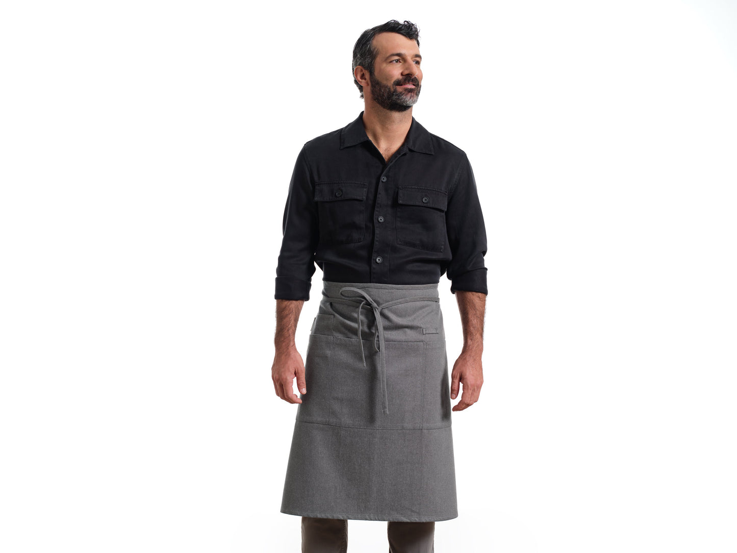 Bistro Apron with Pockets, Cotton Apron for Kitchen & Restaurant - Osadia Concept Store