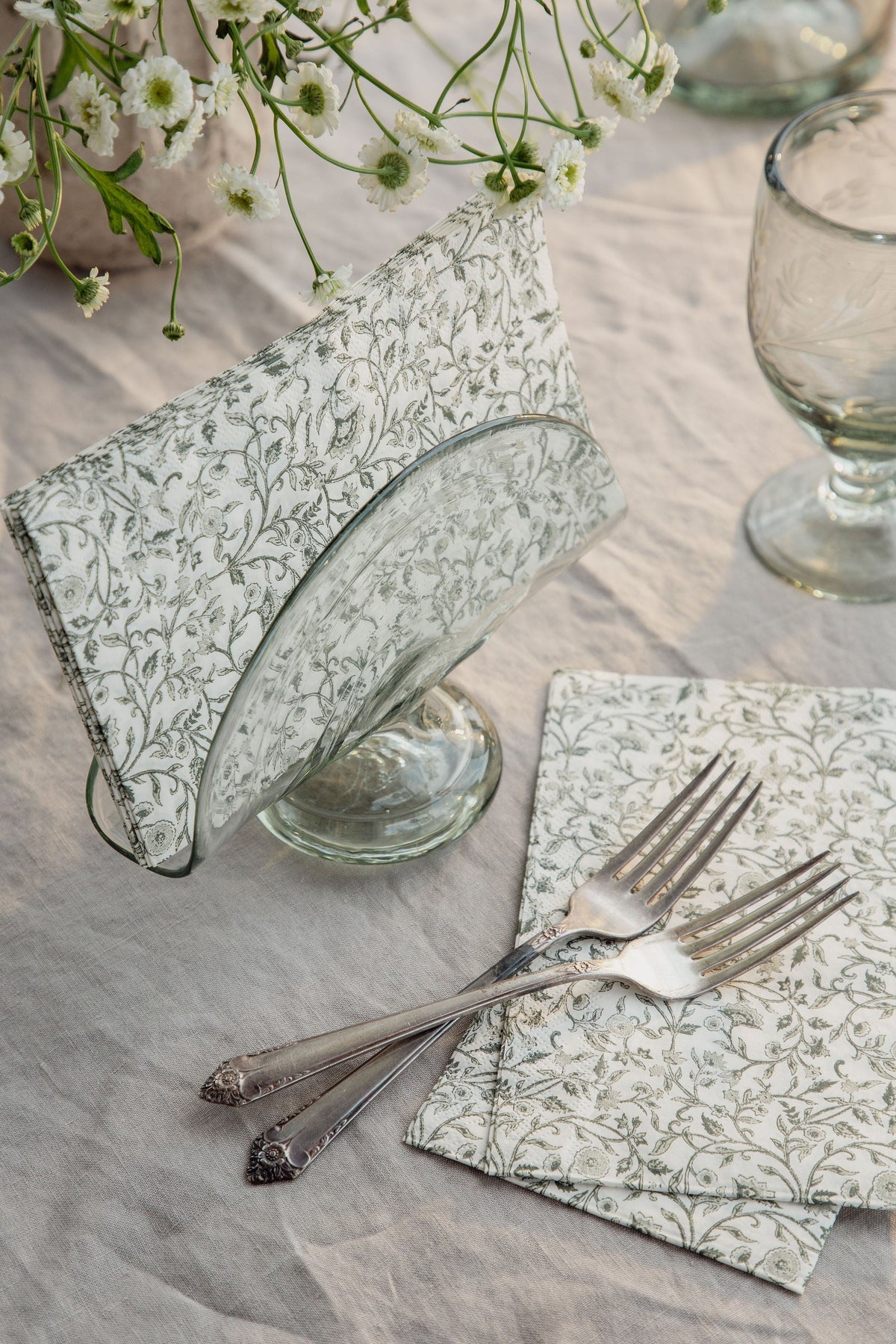 Handblown Napkin Holder