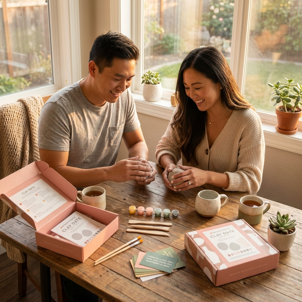 Clay Date: Creative Clay Kit for Two