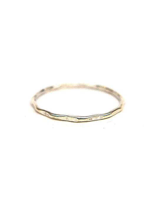 Sterling Stacking Rings - Textured