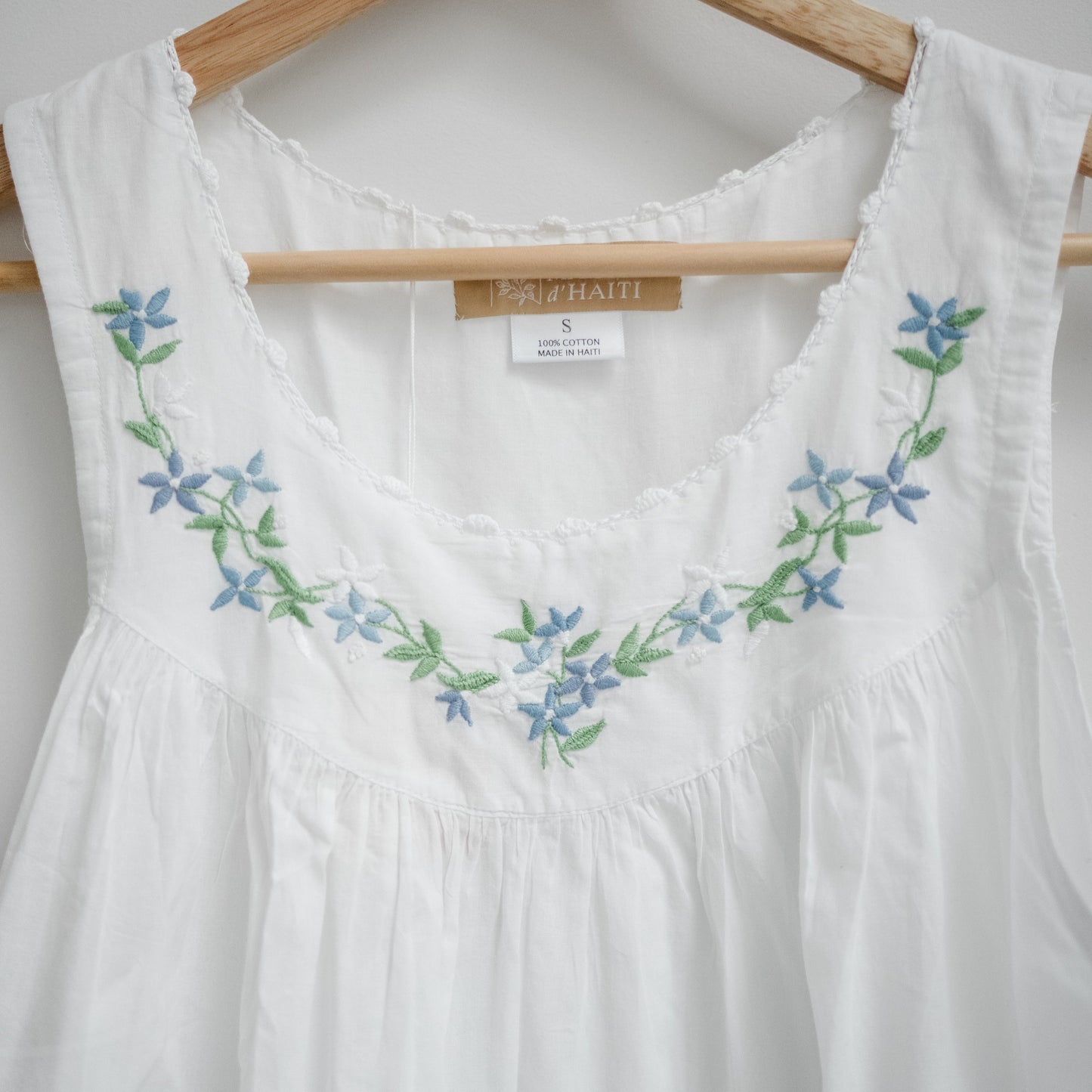 Blue Garland Nightgown