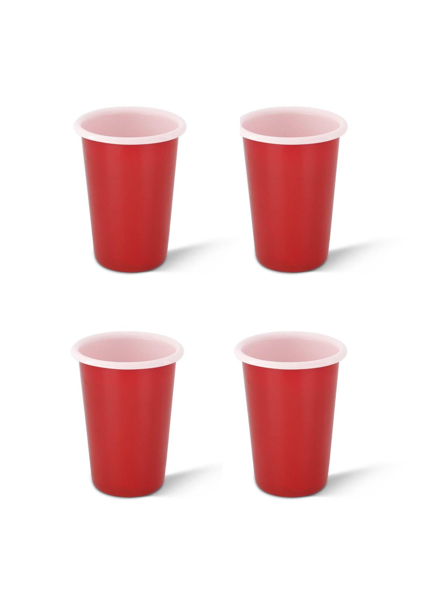 S/4 Large Enamel Tumbler - Two Tone