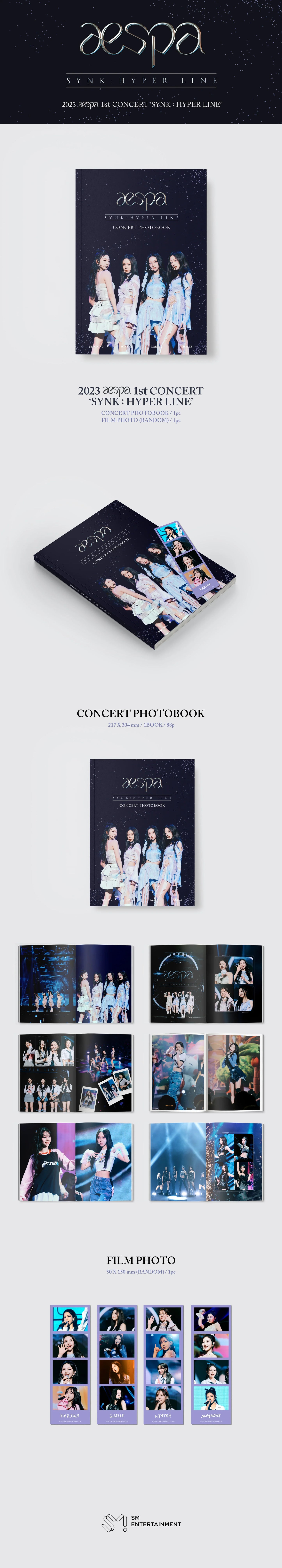 Aespa - 1st Concert Synk Hyper Line Photobook