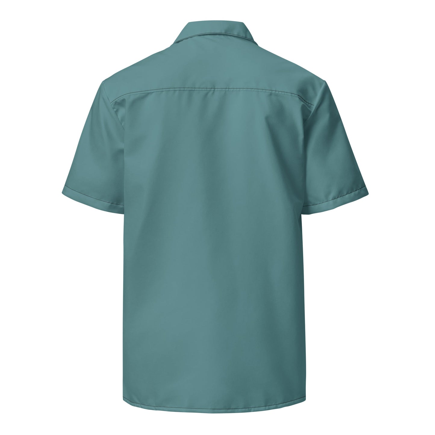 Labelless Ocean Green Button Down Camp Shirt