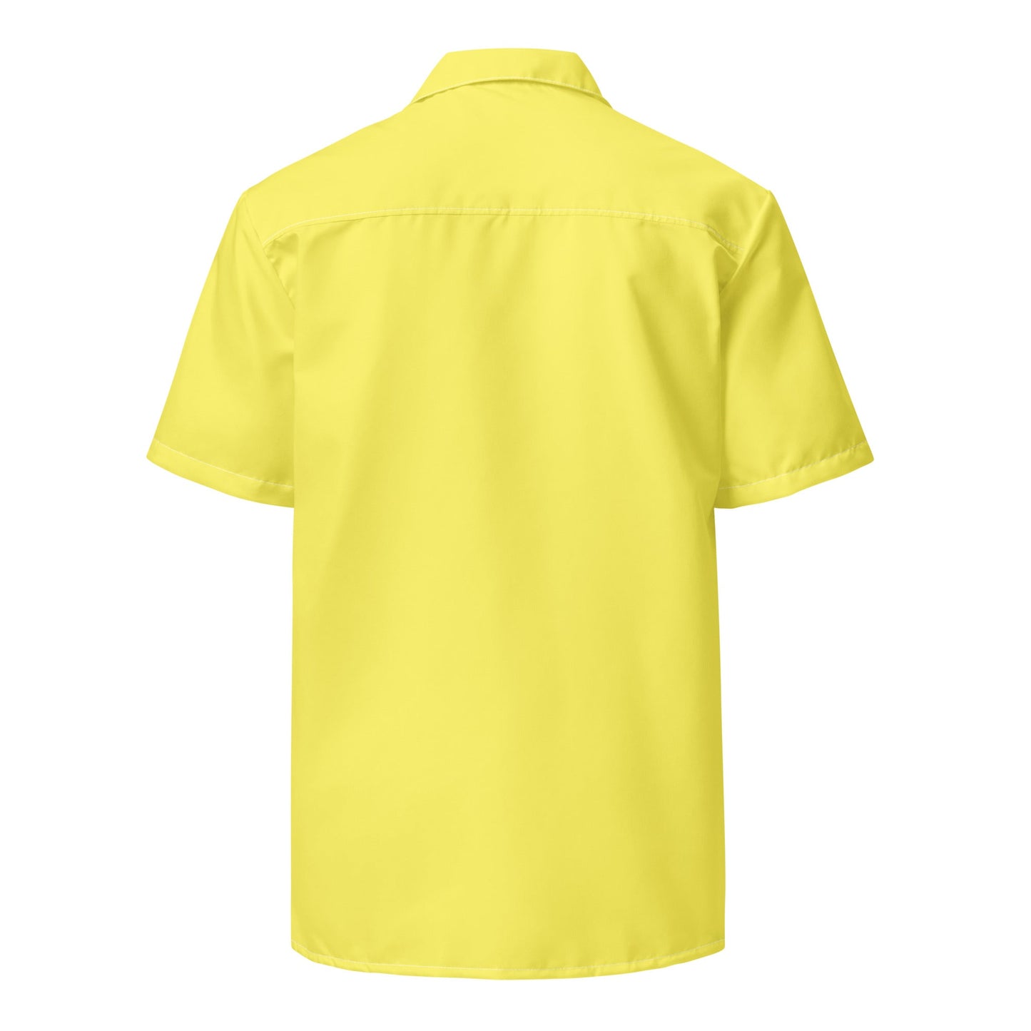 Labelless Banana Yellow Button Down Camp Shirt