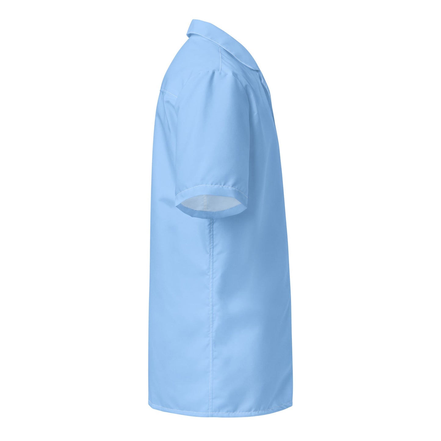 Labelless Island Sky Blue Button Down Camp Shirt