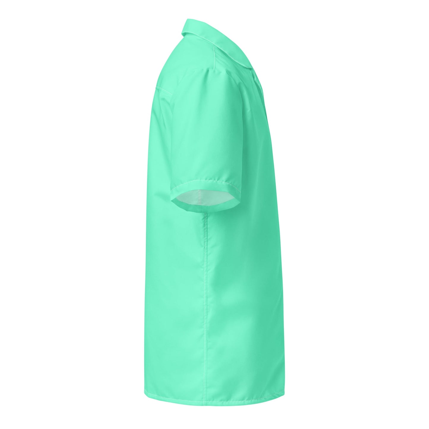 Labelless Aqua Sky Button Down Camp Shirt