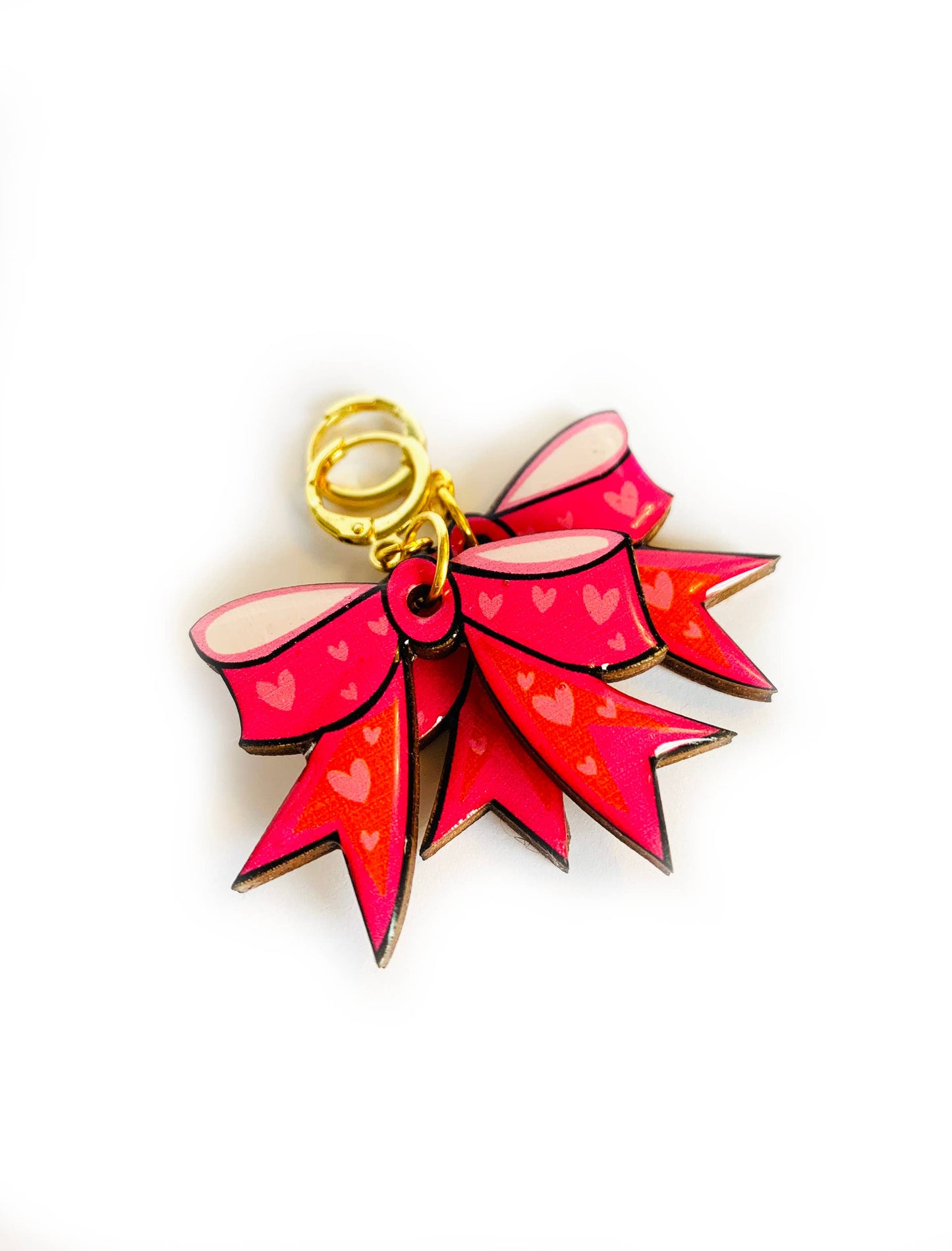 Big bow earrings statement earrings summer earrings big